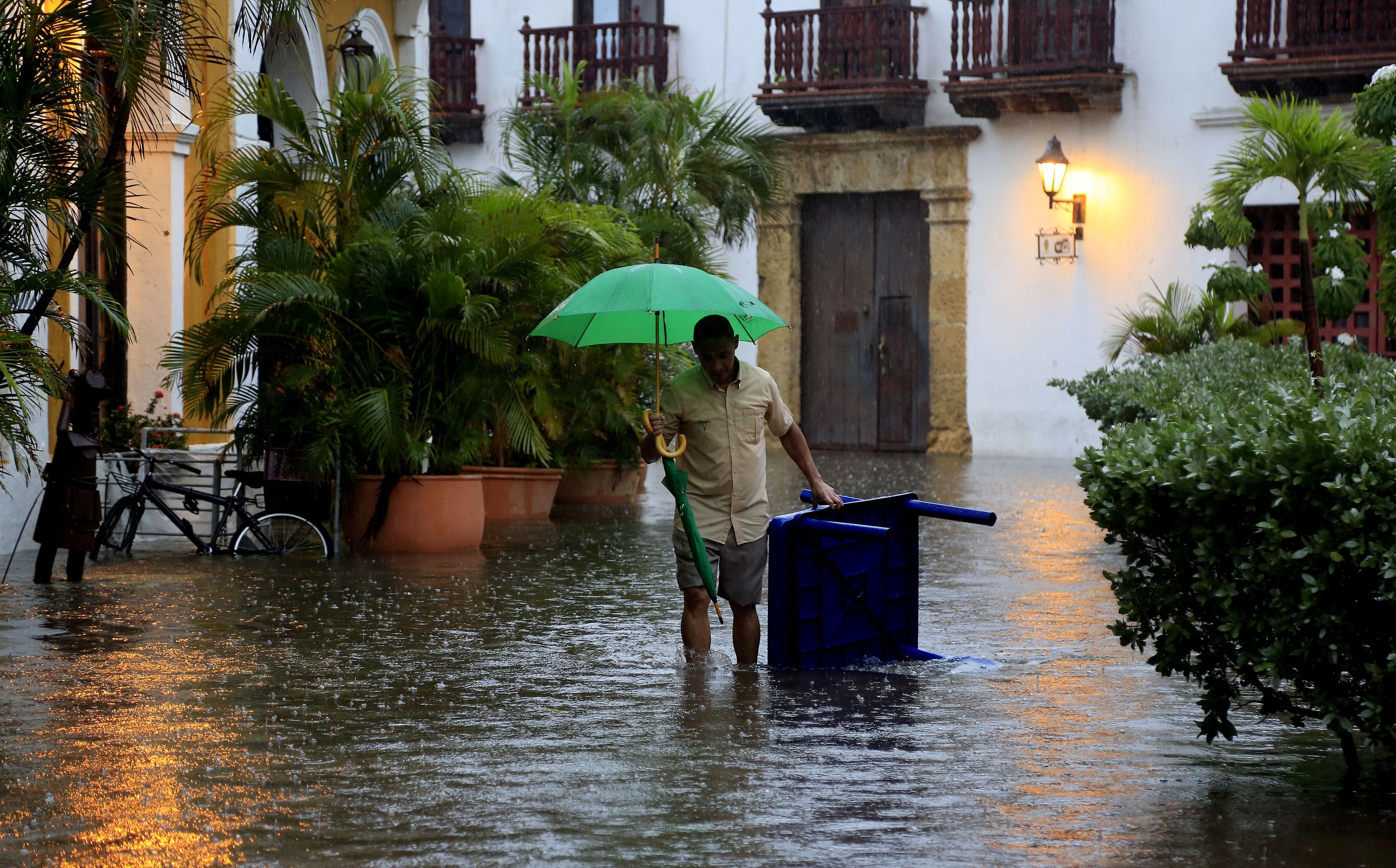 El clima en la ciudad de Cartagena es semiárido, caracterizado por ser cálido y seco, aunque la brisa lo vuelve un tanto agradable (EFE)