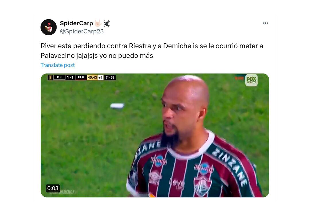 Memes de la derrota de River