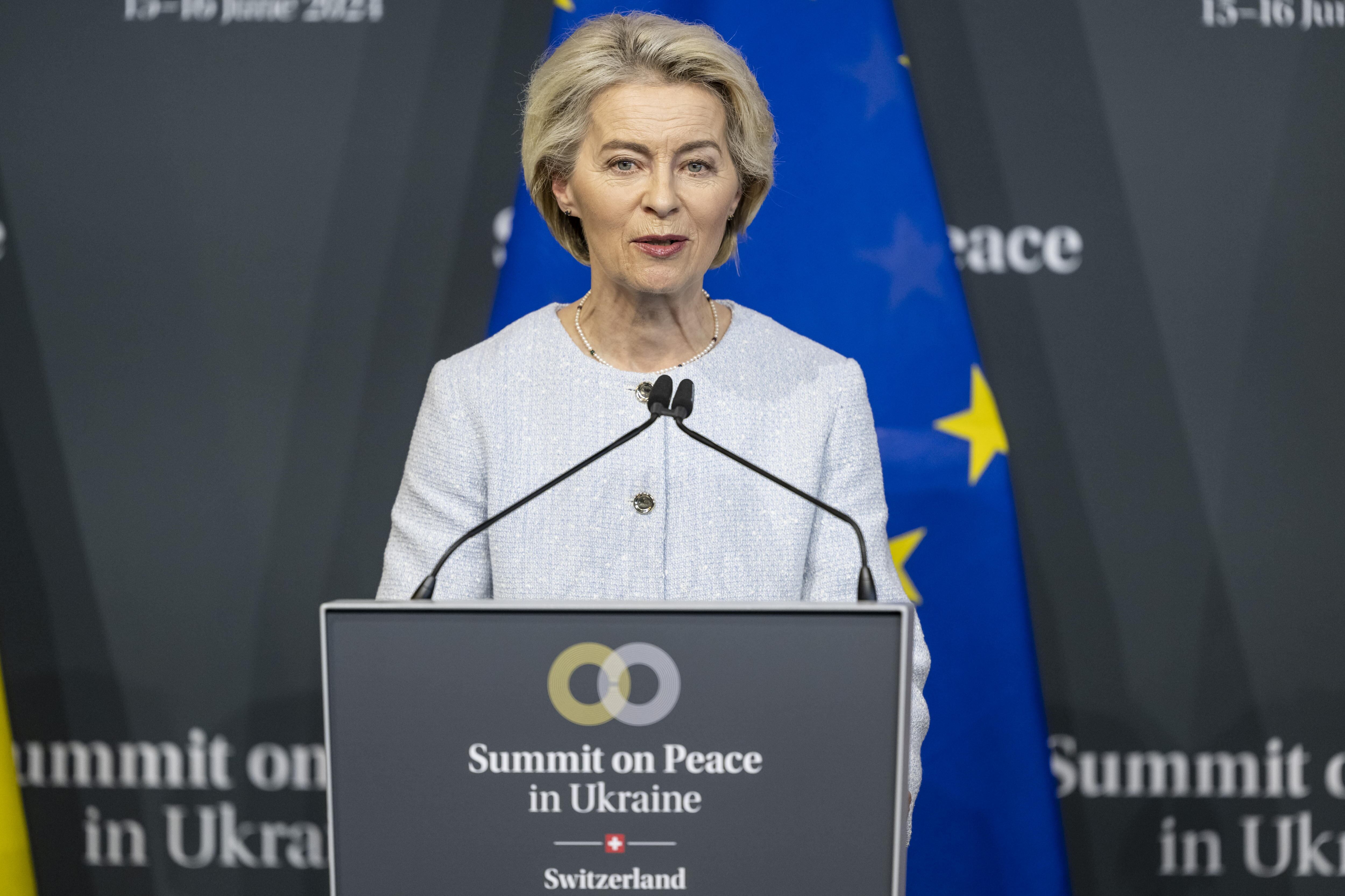 Ursula von der Leyen, presidenta de la Comisión Europea (EFE/EPA/ALESSANDRO DELLA VALLE)
