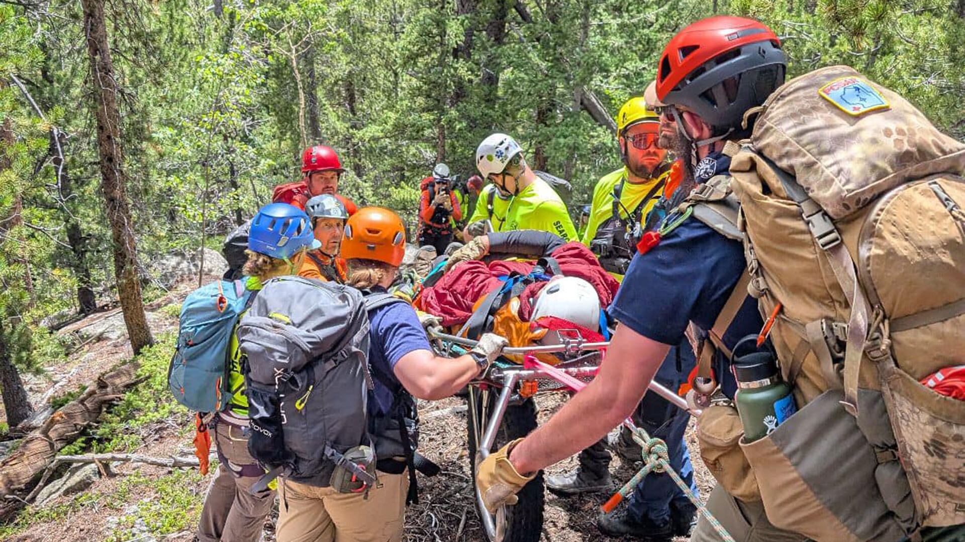 Hiker perdido en Colorado