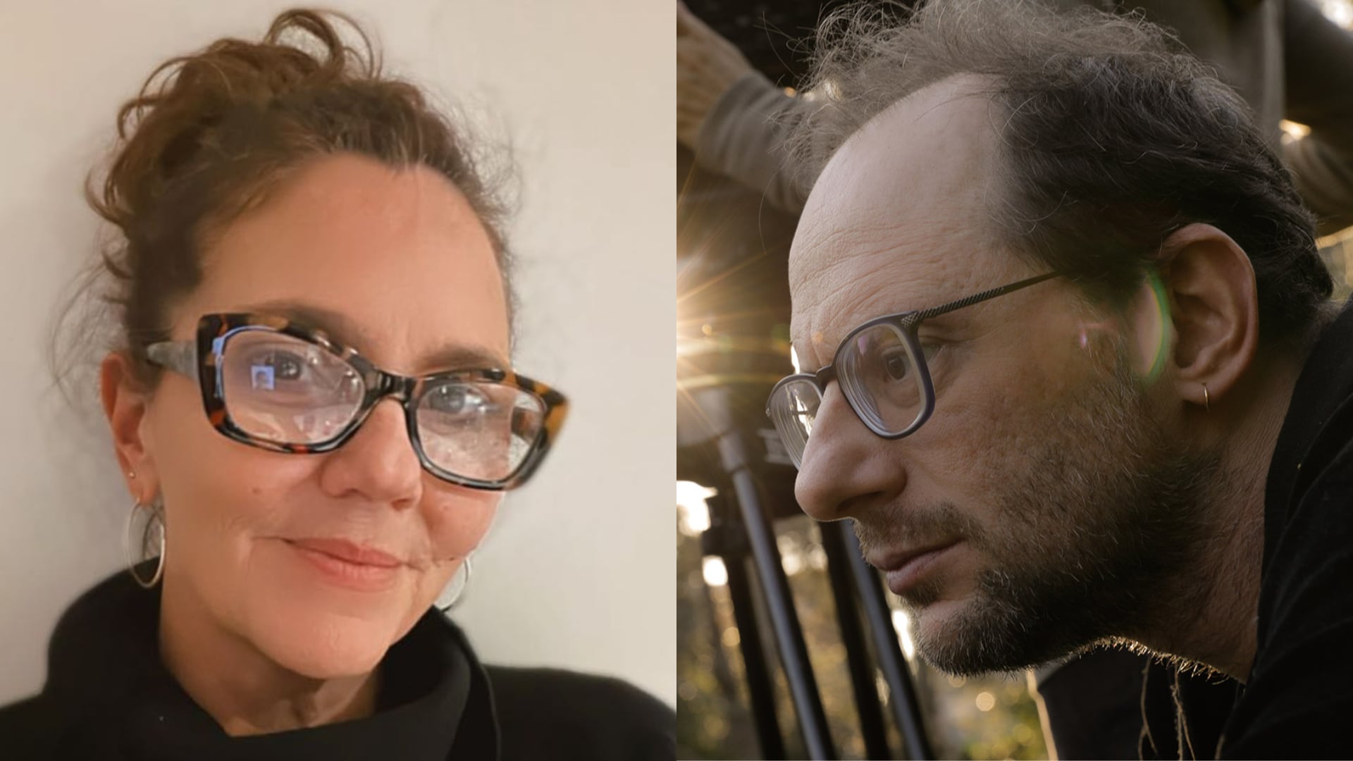 Los directores del documental: Tatiana Mereñuk y Alejandro Hartmann