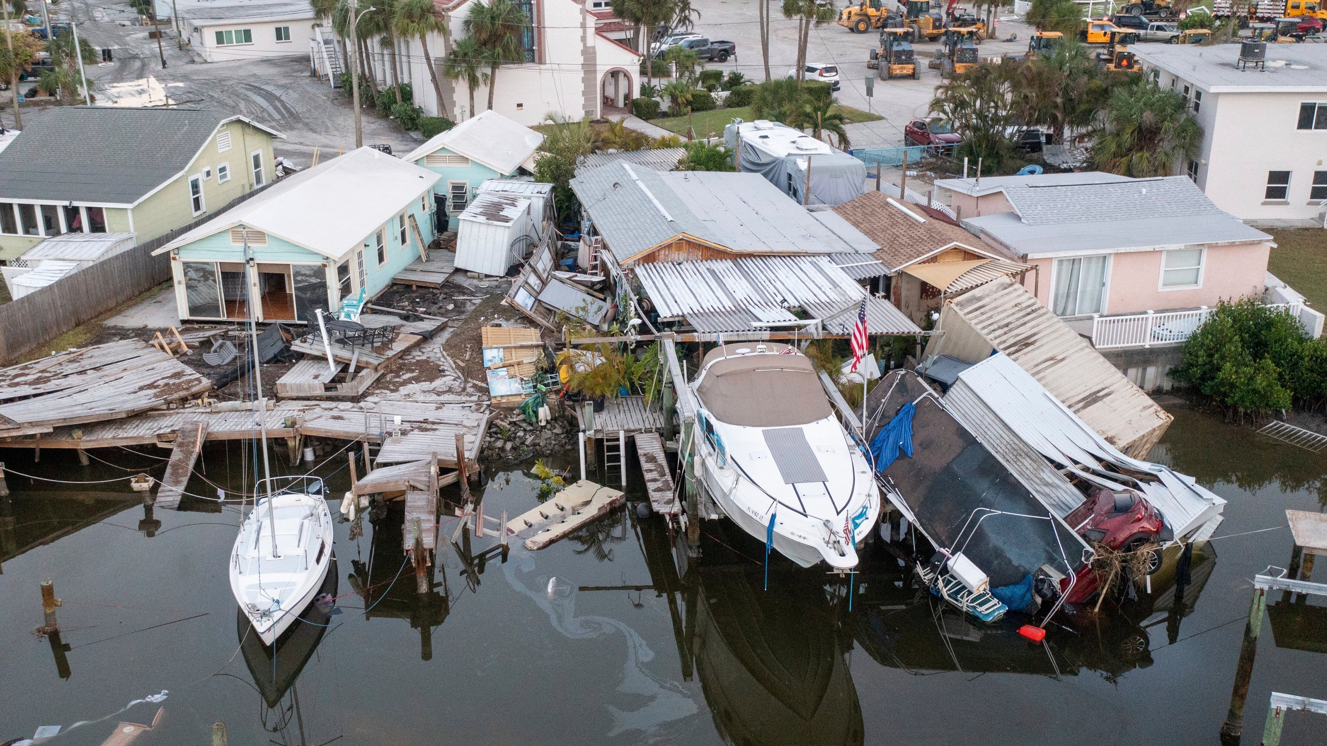 En 2005, durante el paso del huracán Katrina, al menos 1,500 personas murieron directa o indirectamente debido a la marejada ciclónica. (Luis Santana/Tampa Bay Times/AP)