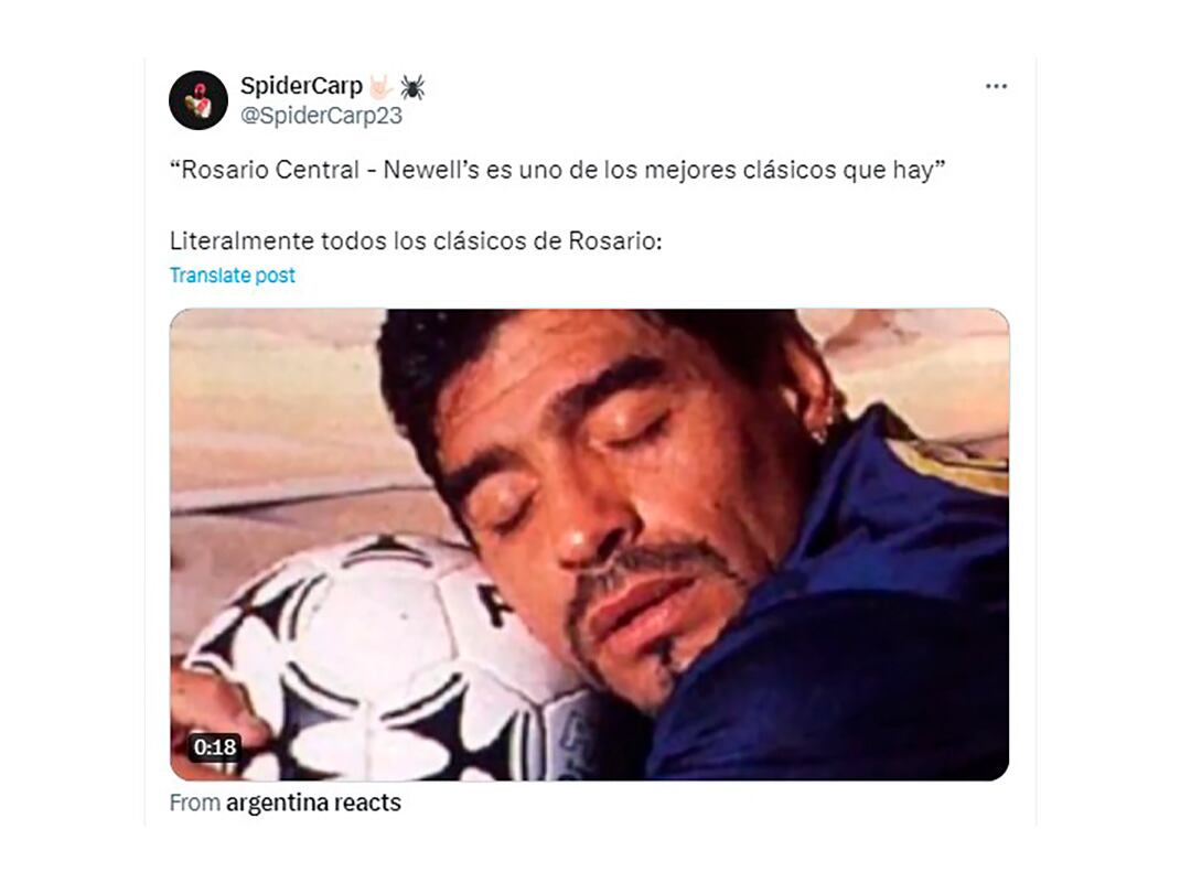 MEMES DEL CLASICO ROSARIO CENTRAL VS NEWELLS