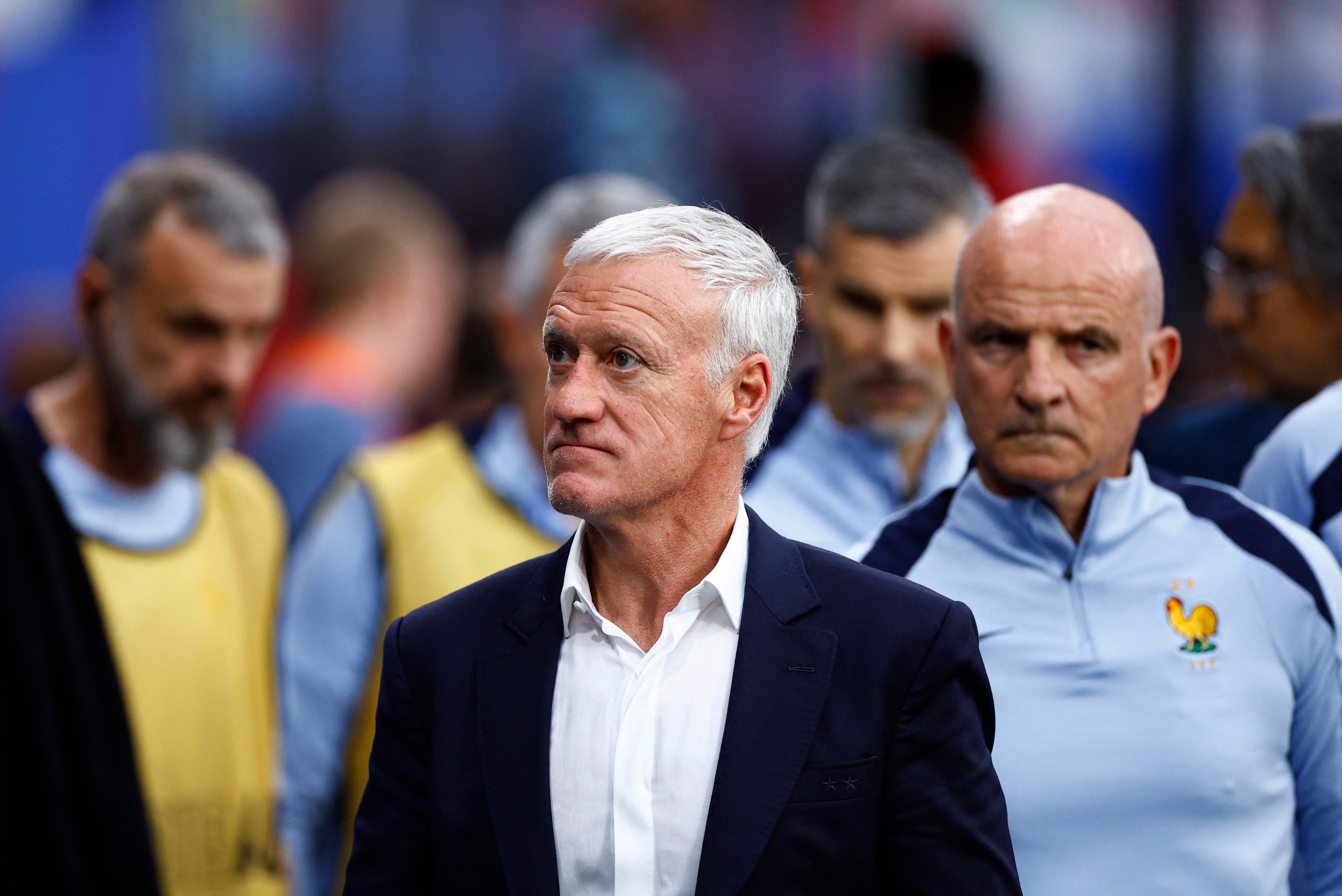 Didier Deschamps asumió la dirección de Francia en 2012: salió campeón del Mundial 2018 y tres años después obtuvo la Nations League (REUTERS/John Sibley)