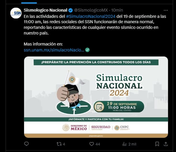 No se activó la alerta sísmica por esta razón