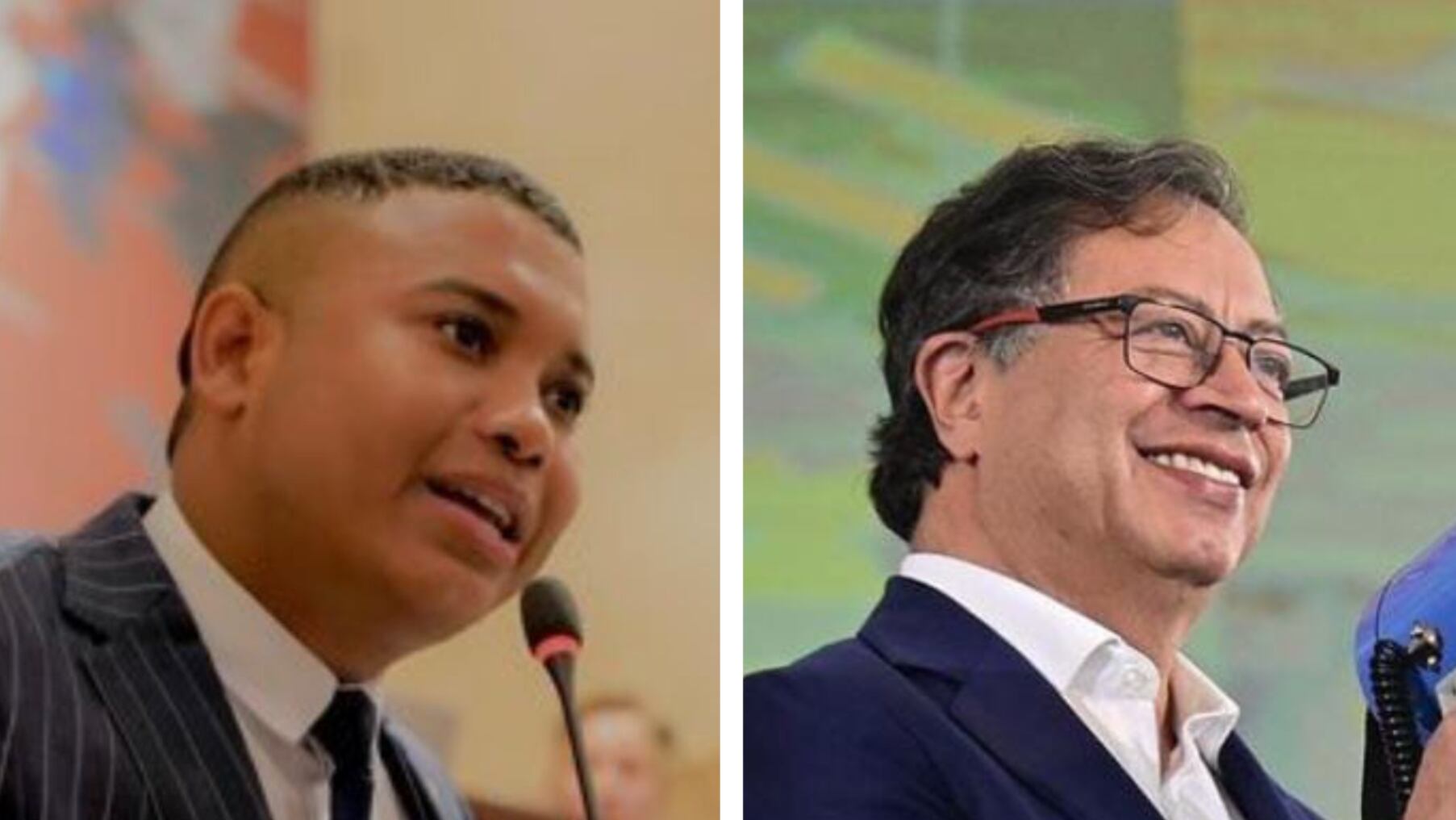 Una nueva pelea entre Polo Polo y Gustavo Petro inició cuando el mandatario contestó una publicación de María Fernanda Cabal - crédito @MiguelPolop y @PetroGustavo/ Cuenta X Miguel Polo Polo y cuenta Instagram Gustavo Petro