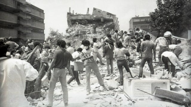 Terremoto 1985 (Foto: gobierno de México)