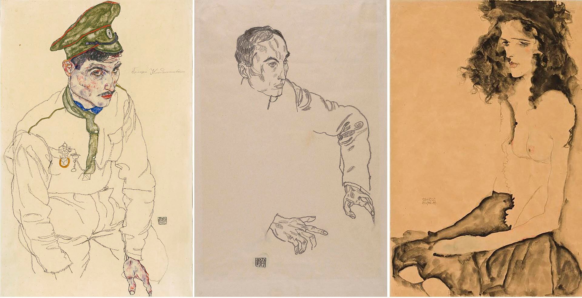 Obras Egon Schiele recuperadas