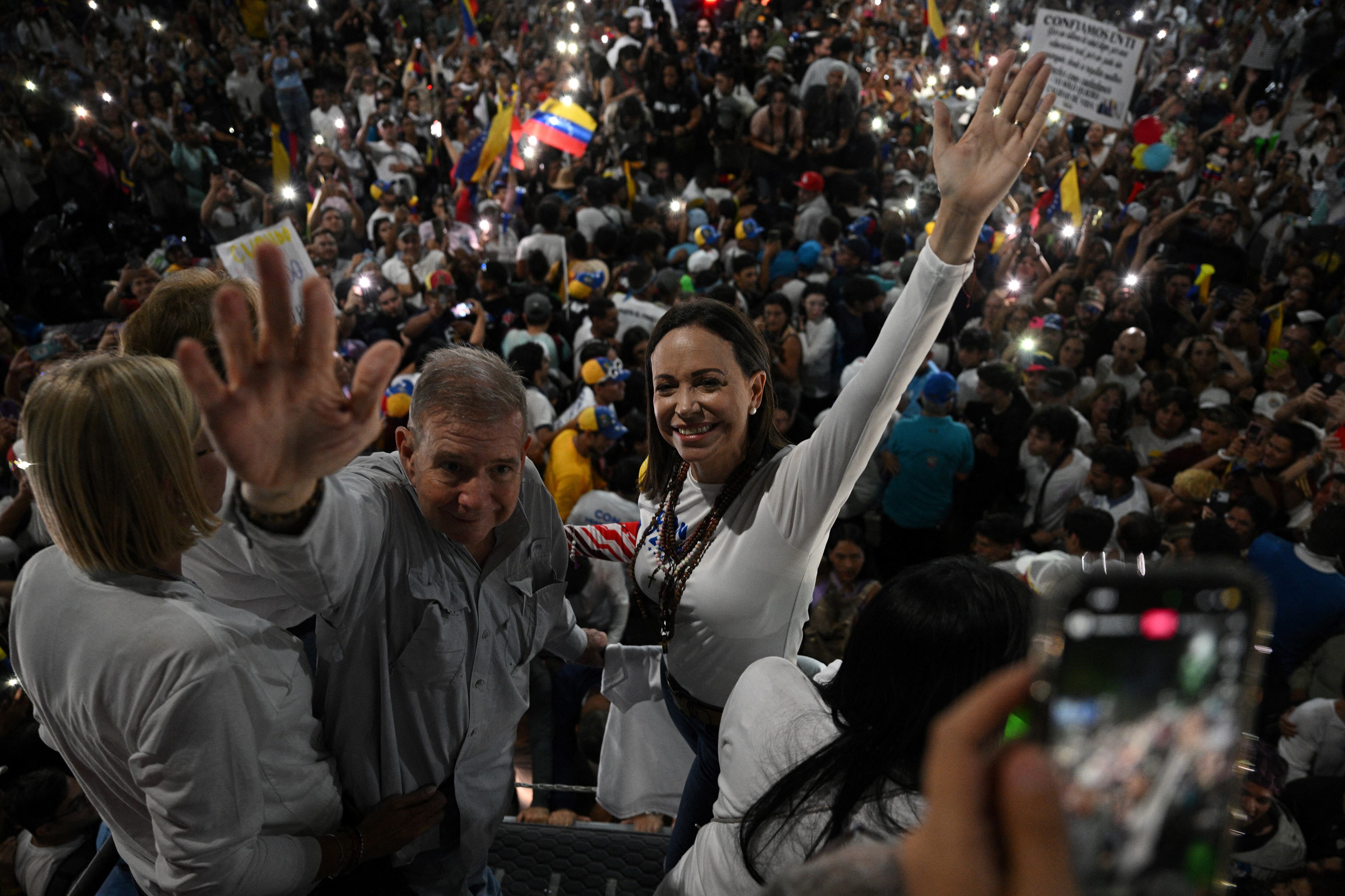 Cierre de Campaña María Corina Machado Edmundo González