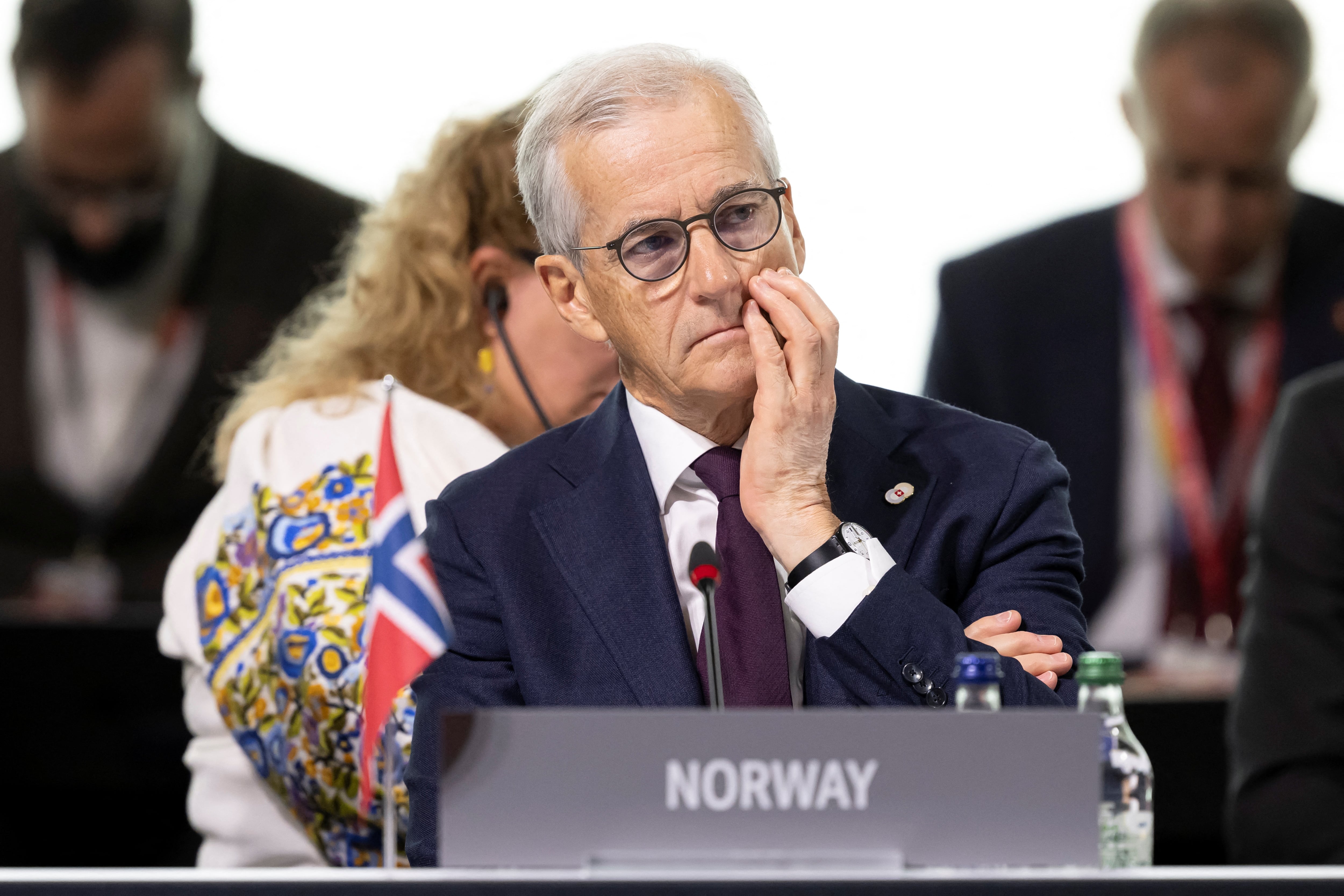 Jonas Gahr Støre, primer ministro de Noruega (URS FLUEELER/Pool via REUTERS)
