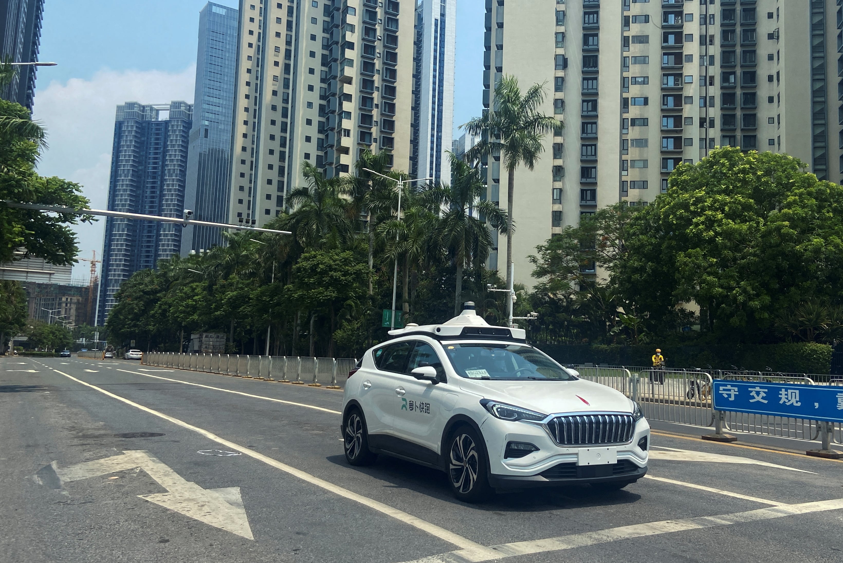 Los robotaxi son muy utilizados en China y ello generó un amplio debate sobre sus riesgos