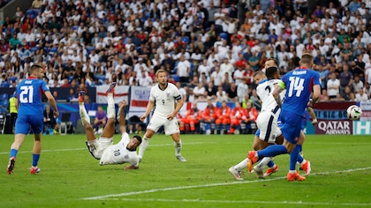 El agónico gol de chilena de Jude Bellingham que rescató a Inglaterra en el triunfo ante Eslovaquia por la Eurocopa