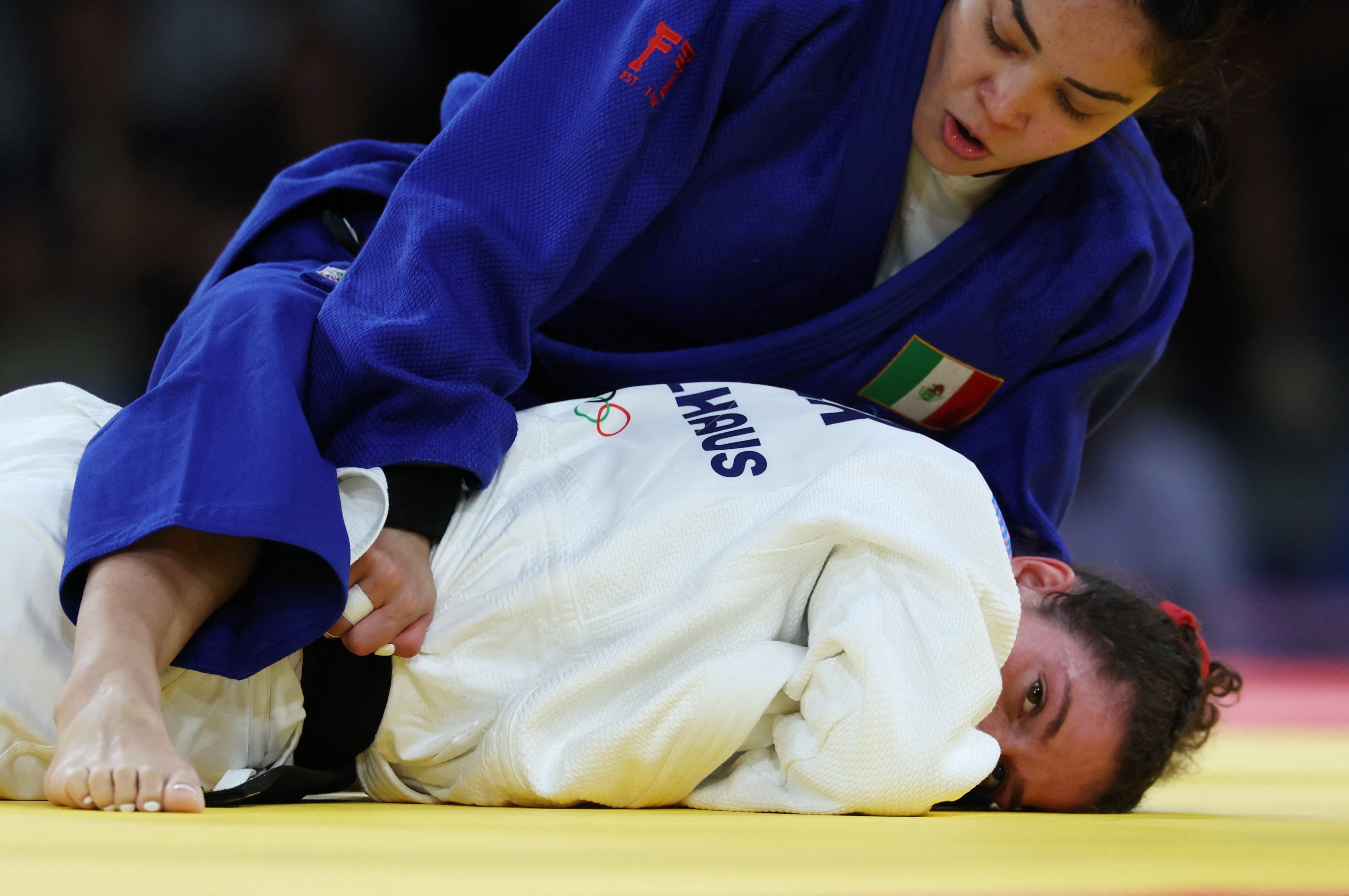 La mexicana cayó por Ippon/ REUTERS/Kim Kyung-Hoon