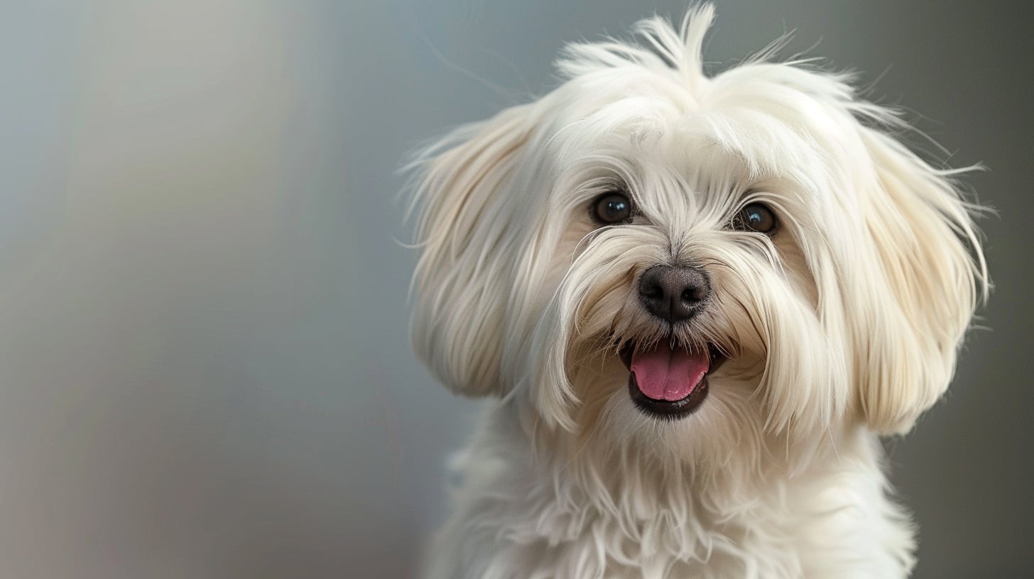 Pequeño perro blanco, mascota cariñosa, raza Cotón de Tuléar, perro hipoalergénico, compañía amigable, temperamento alegre - (Imagen Ilustrativa Infobae)