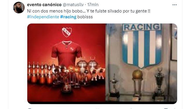 memes racing independiente