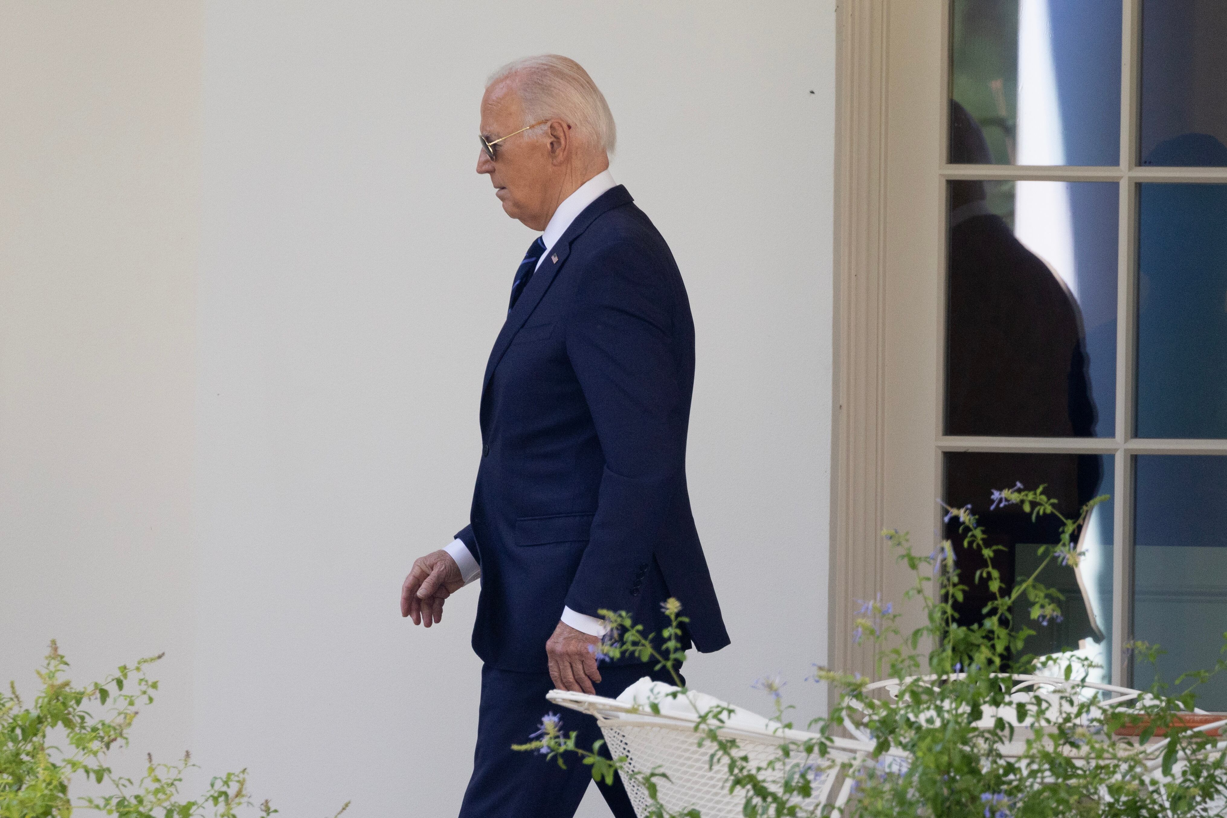 Biden adelantó que en la semana hablará ante la Nación (EFE/EPA/Michael Reynolds)
