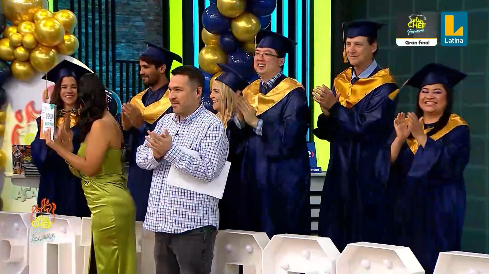 Graduación en 'El Gran Chef Famosos'.