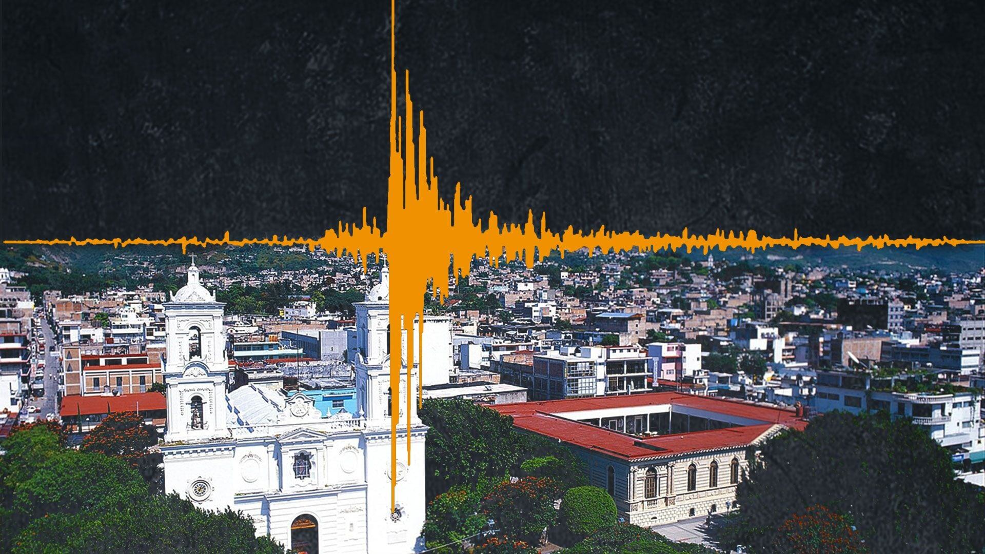 El sismo ocurrió a las 21:17 hora del centro, según la información preliminar. (Infobae)