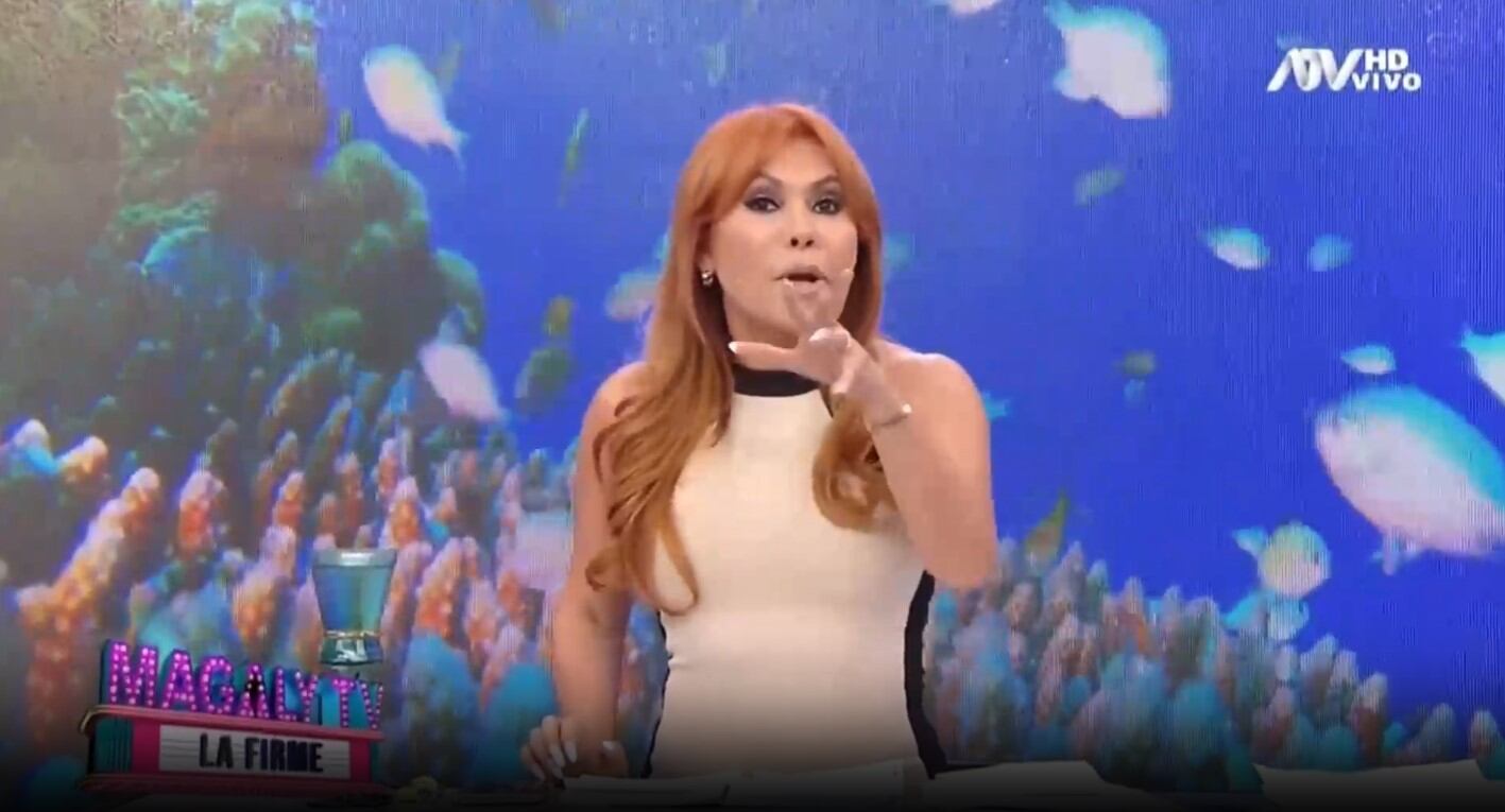 Magaly Medina lanzó advertencia por especulaciones de corrupción sobre su esposo. (Captura: Magaly TV La Firme)