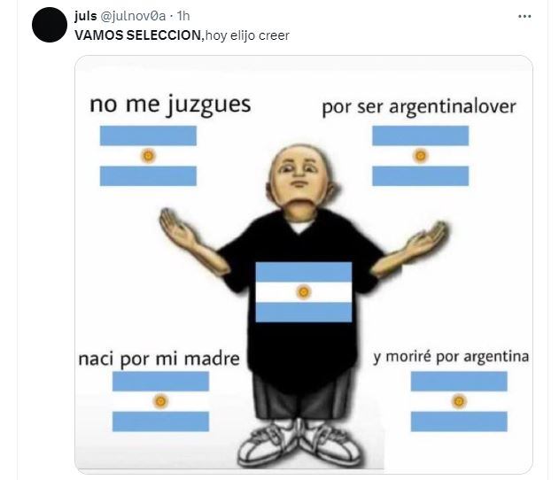 Memes argentina canadá semifinal