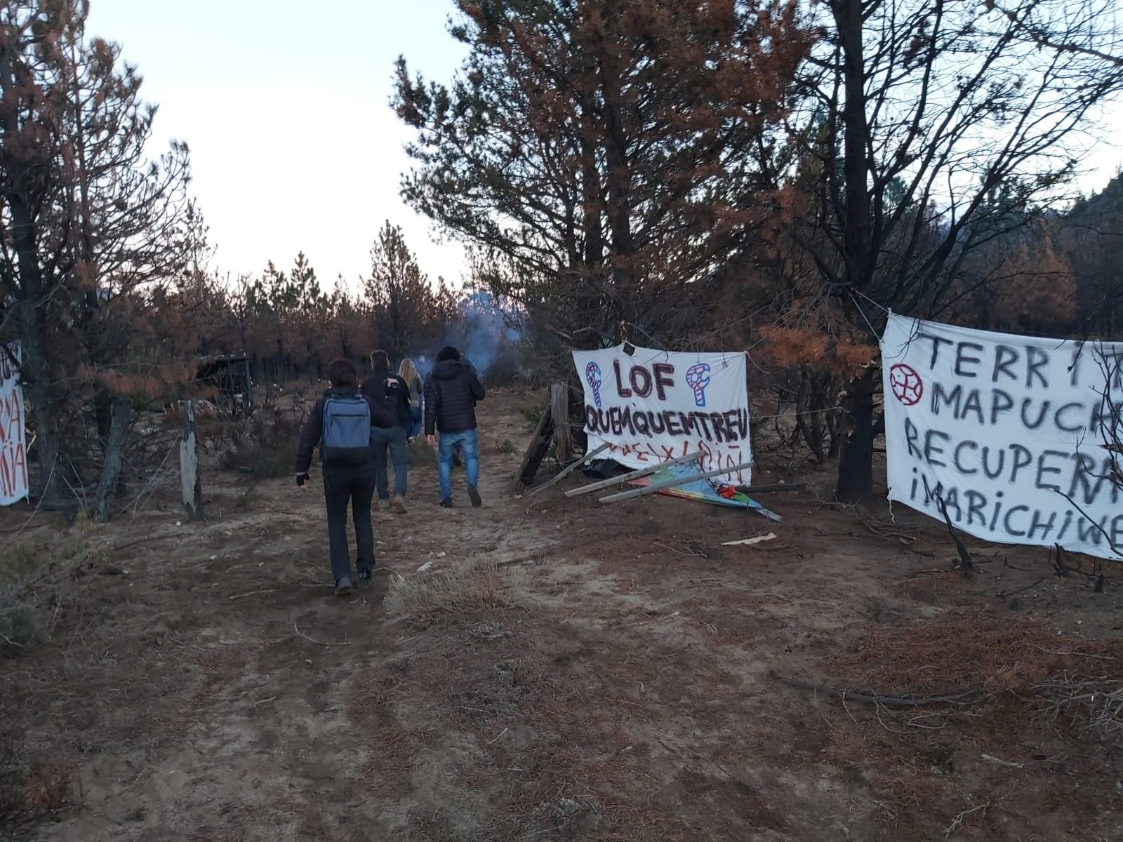 desalojo de mapuches en Bariloche