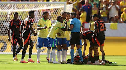 Brasil empató 1-1 contra Colombia, quedó segundo en su grupo y chocará con Uruguay en los cuartos de la Copa América