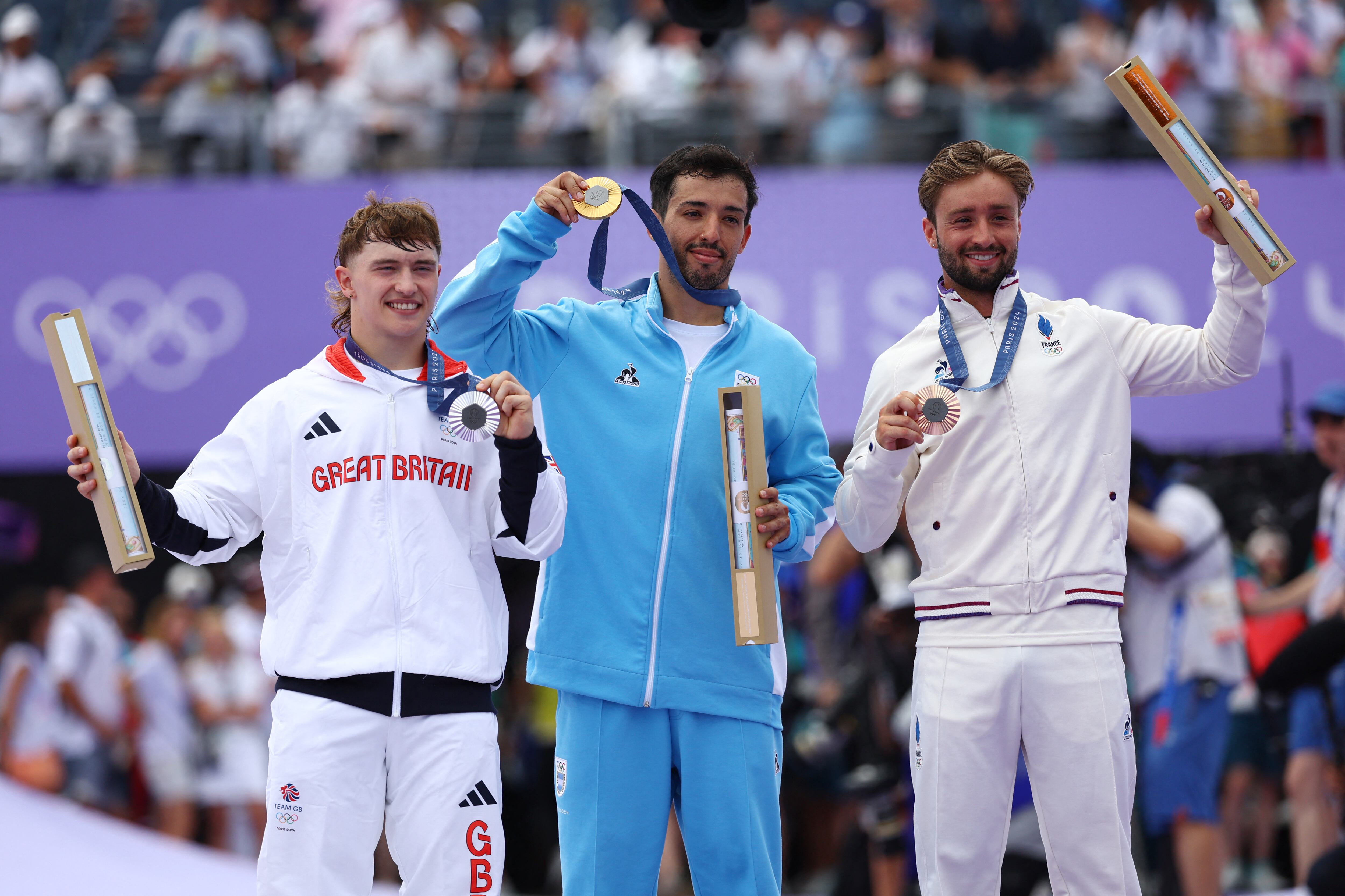 Torres consiguió la primera medalla para Argentina (Reuters)