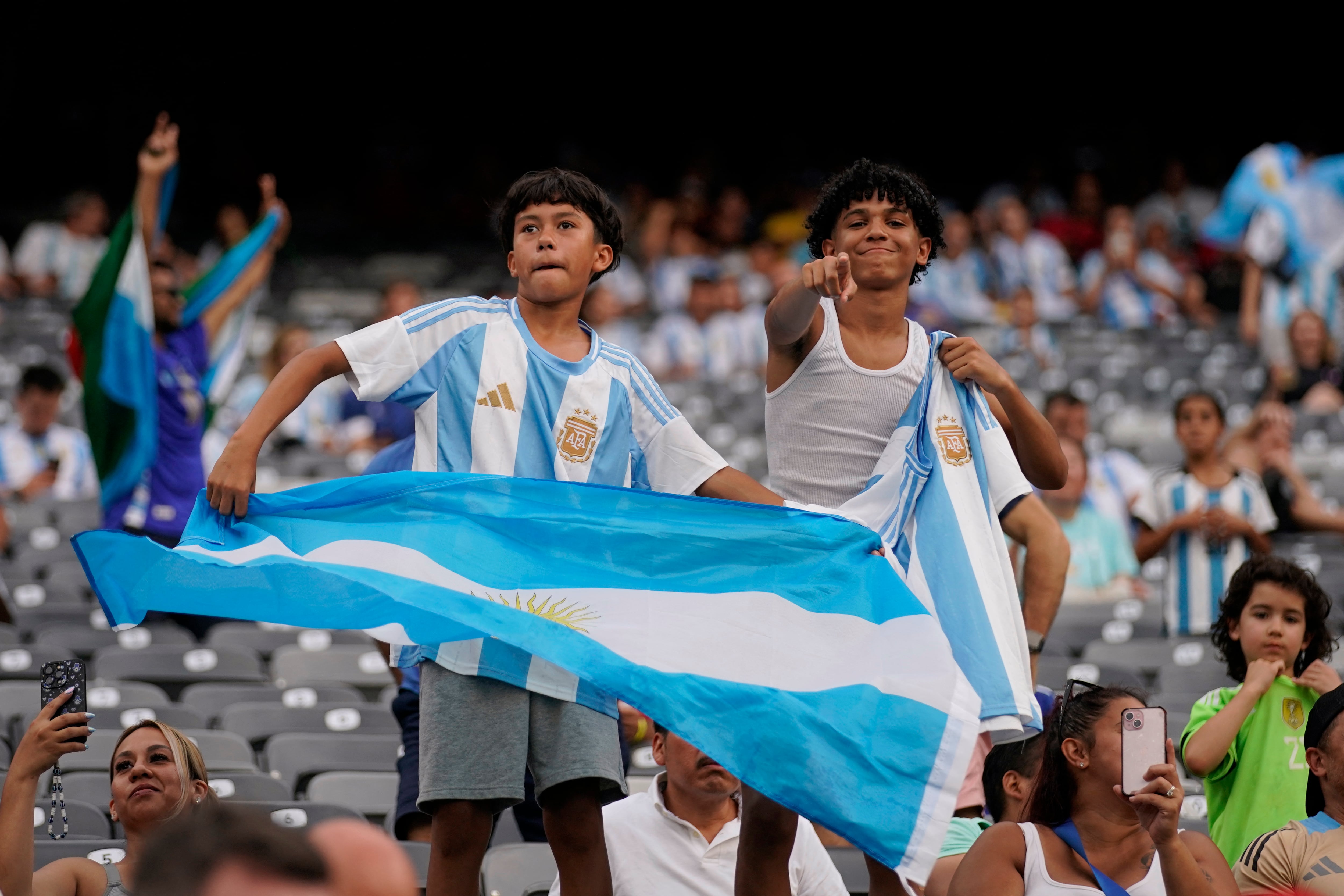 Copa América 2024 - Argentina Canadá - Hinchada