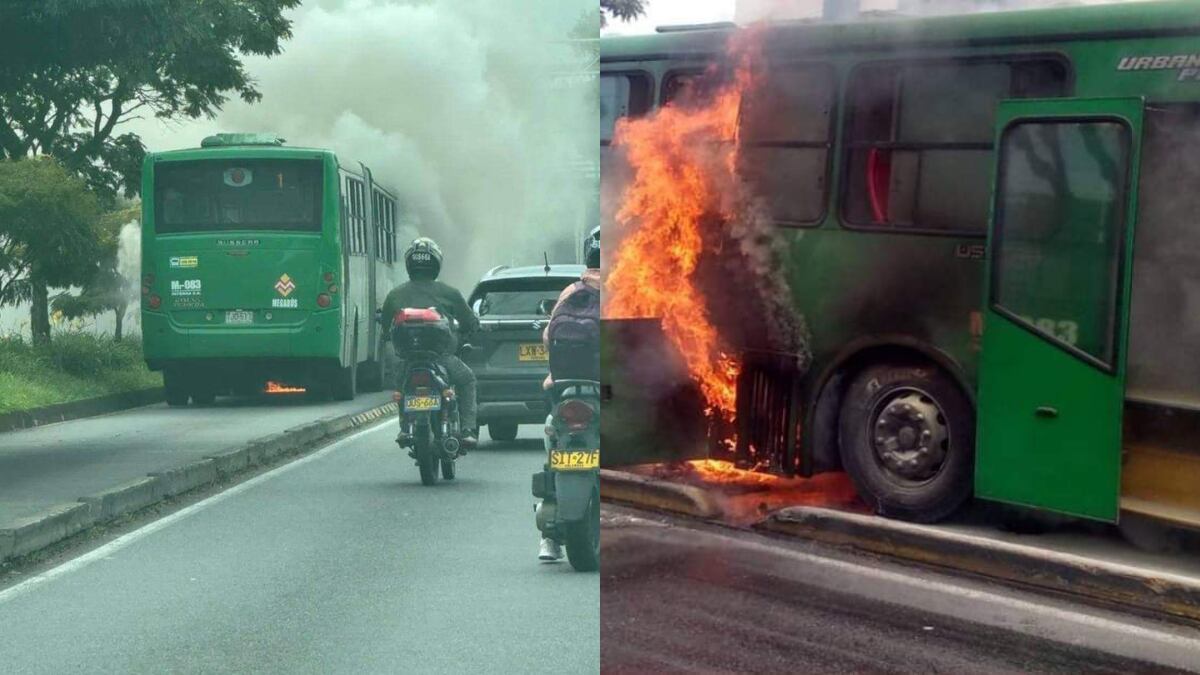 Megabus - Incendio - Pereira