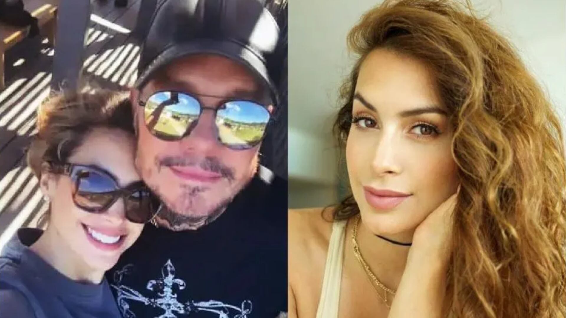 Marcelo Tinelli y Milett Figueroa lucen cariñosos.