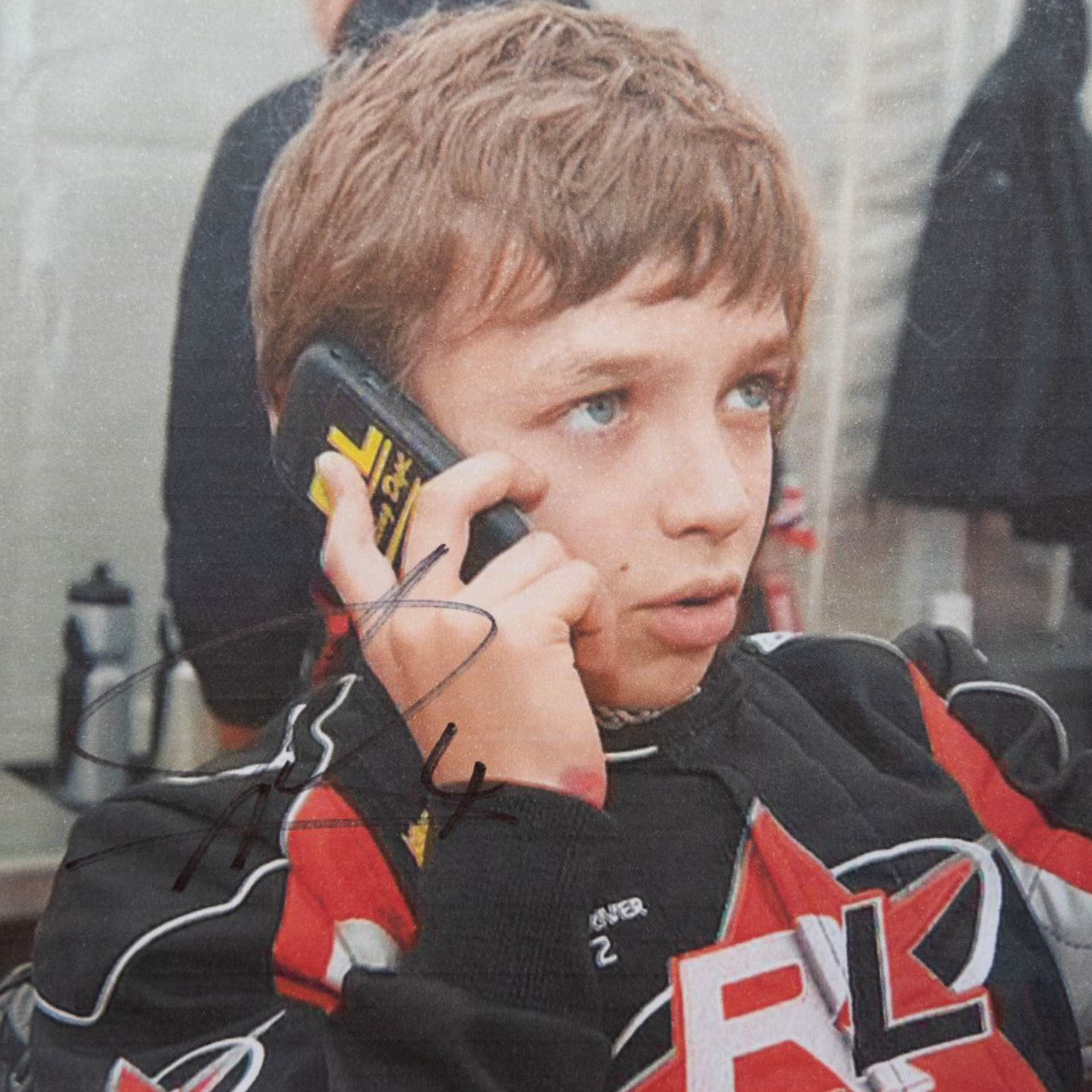 La Fórmula 1 subió una foto de niño de Franco Colapinto