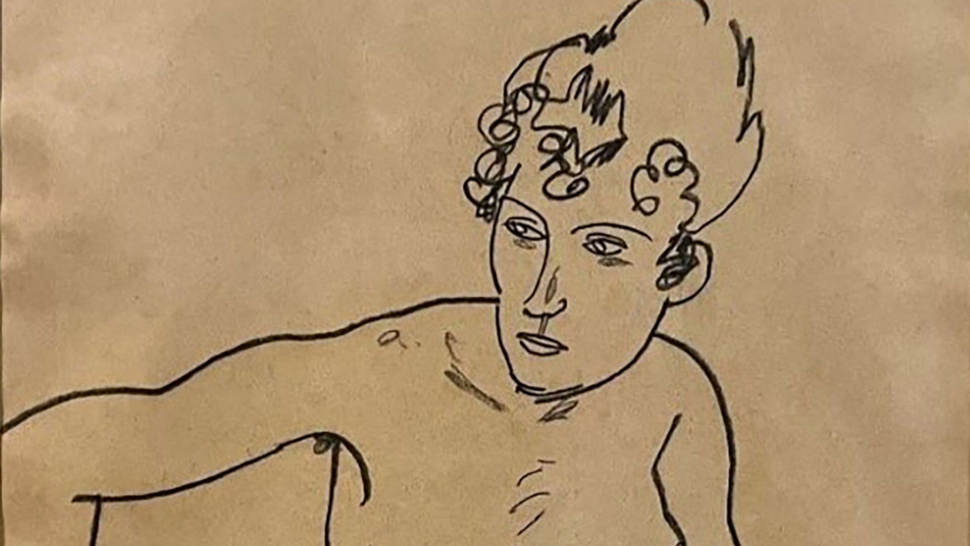 Egon Schiele dibujo