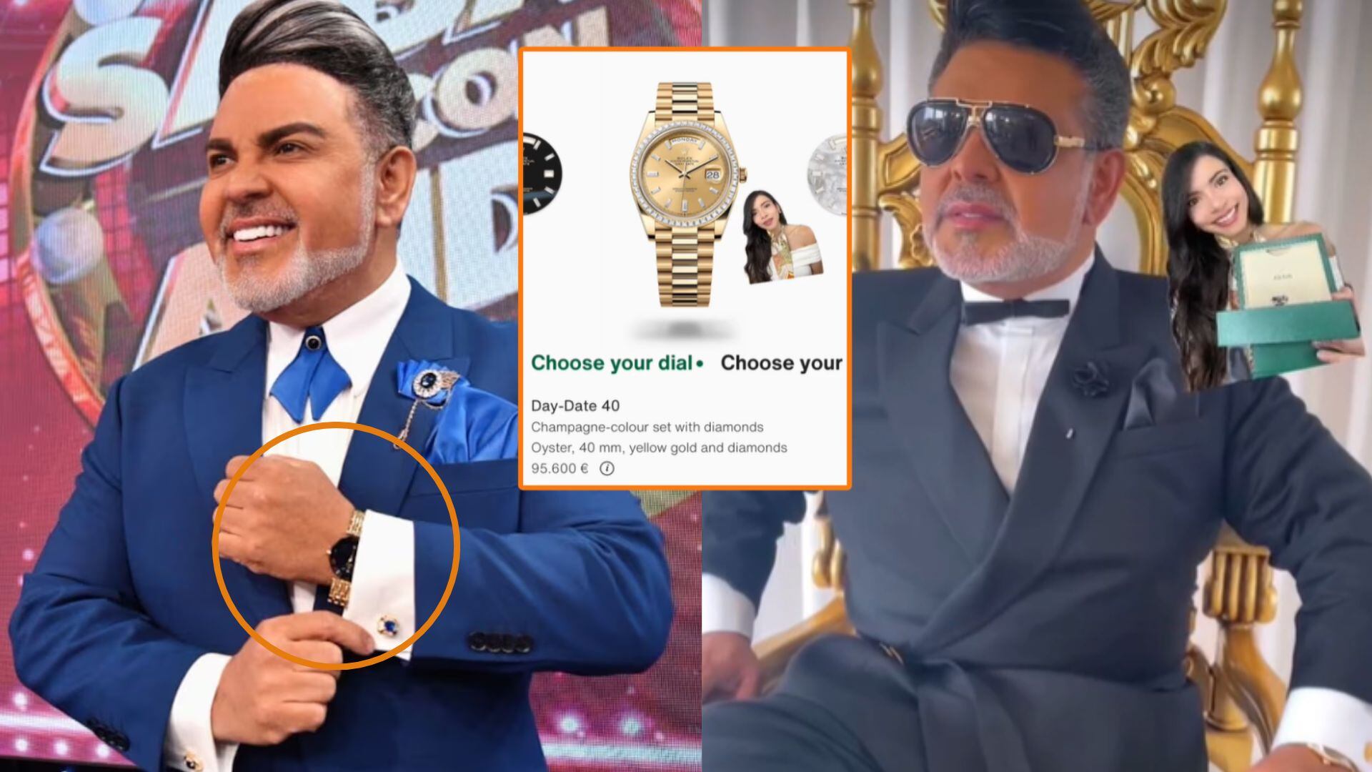 Influencer peruana detalla los lujosos relojes que de Andrés Hurtado, al estilo de la presidenta Dina Boluarte