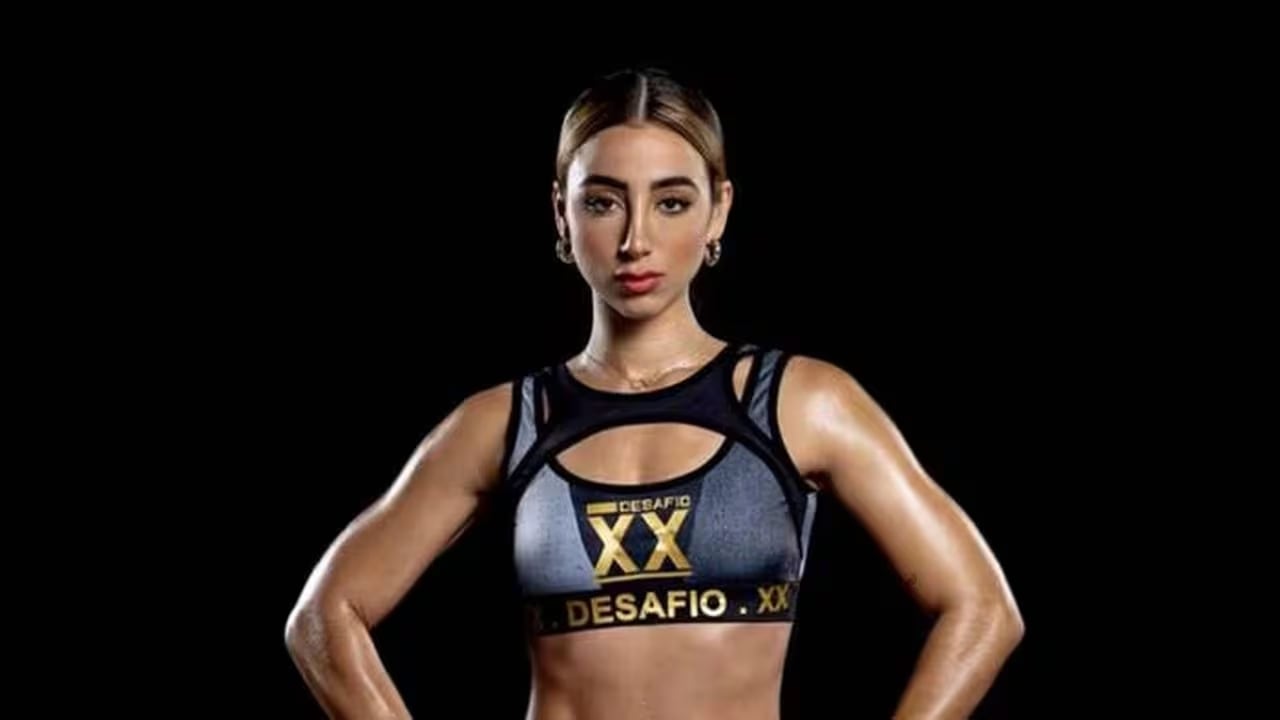 Beba, participante del Desafío XX, sufrió en los primeros episodios - crédito Caracol Televisión