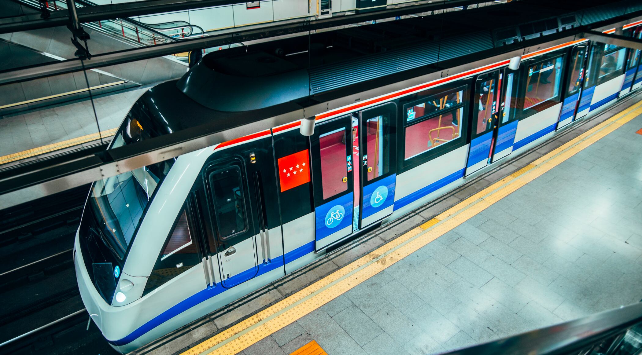 Metro de Madrid, uno de los medios de transporte que conforman el Consorcio Regional