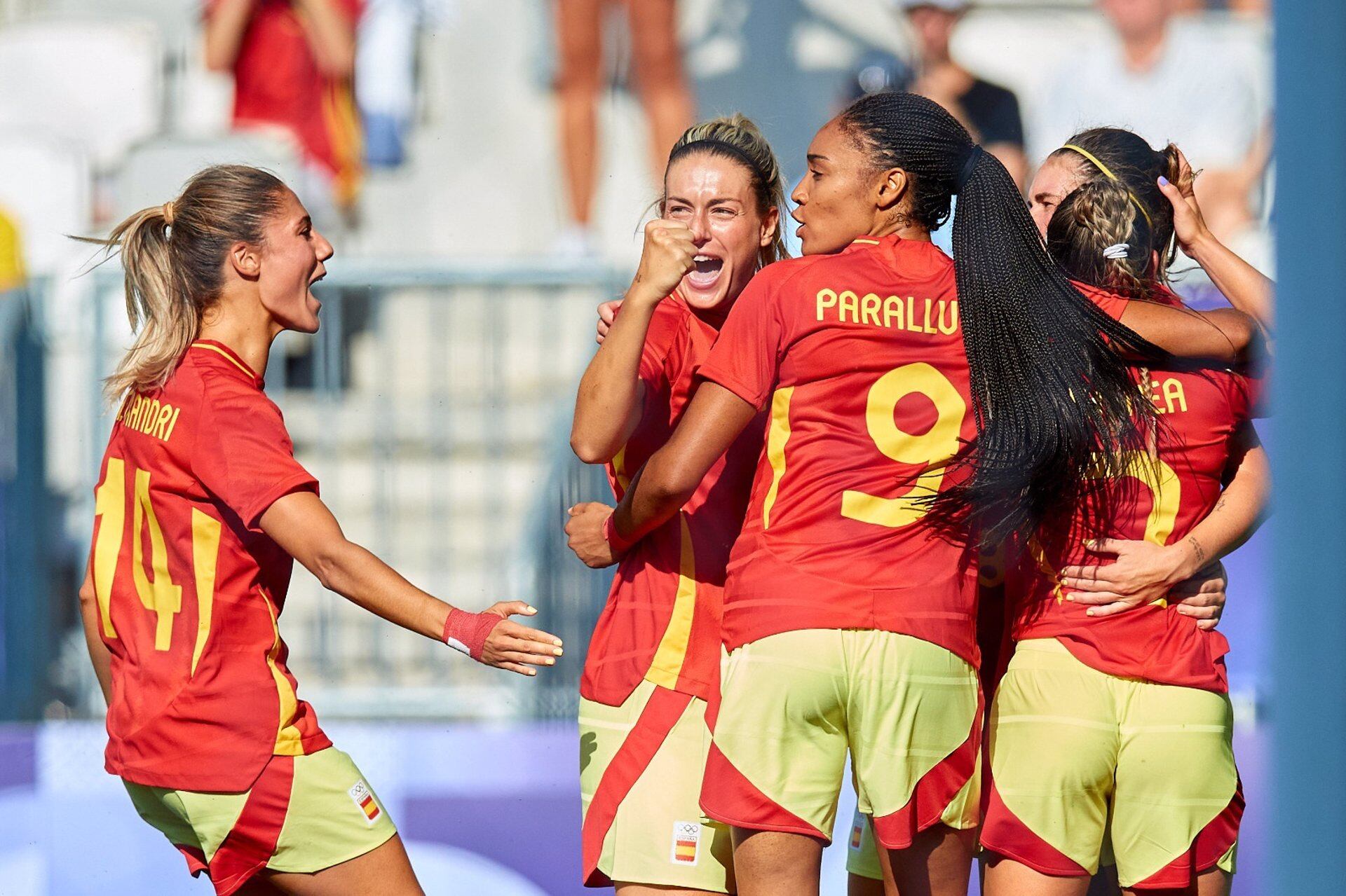 Selección española de fútbol femenino en París 2024. (RFEF) 