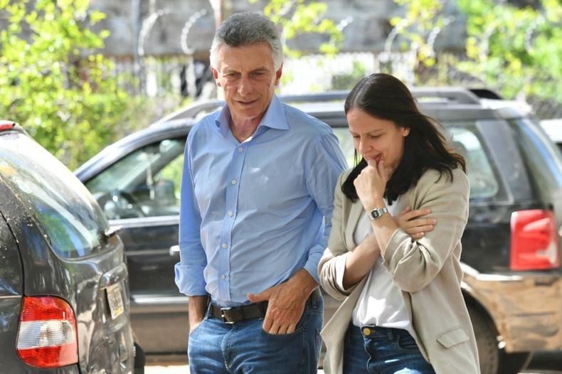 Macri junto a la intendenta de Vicente López, Soledad Martínez