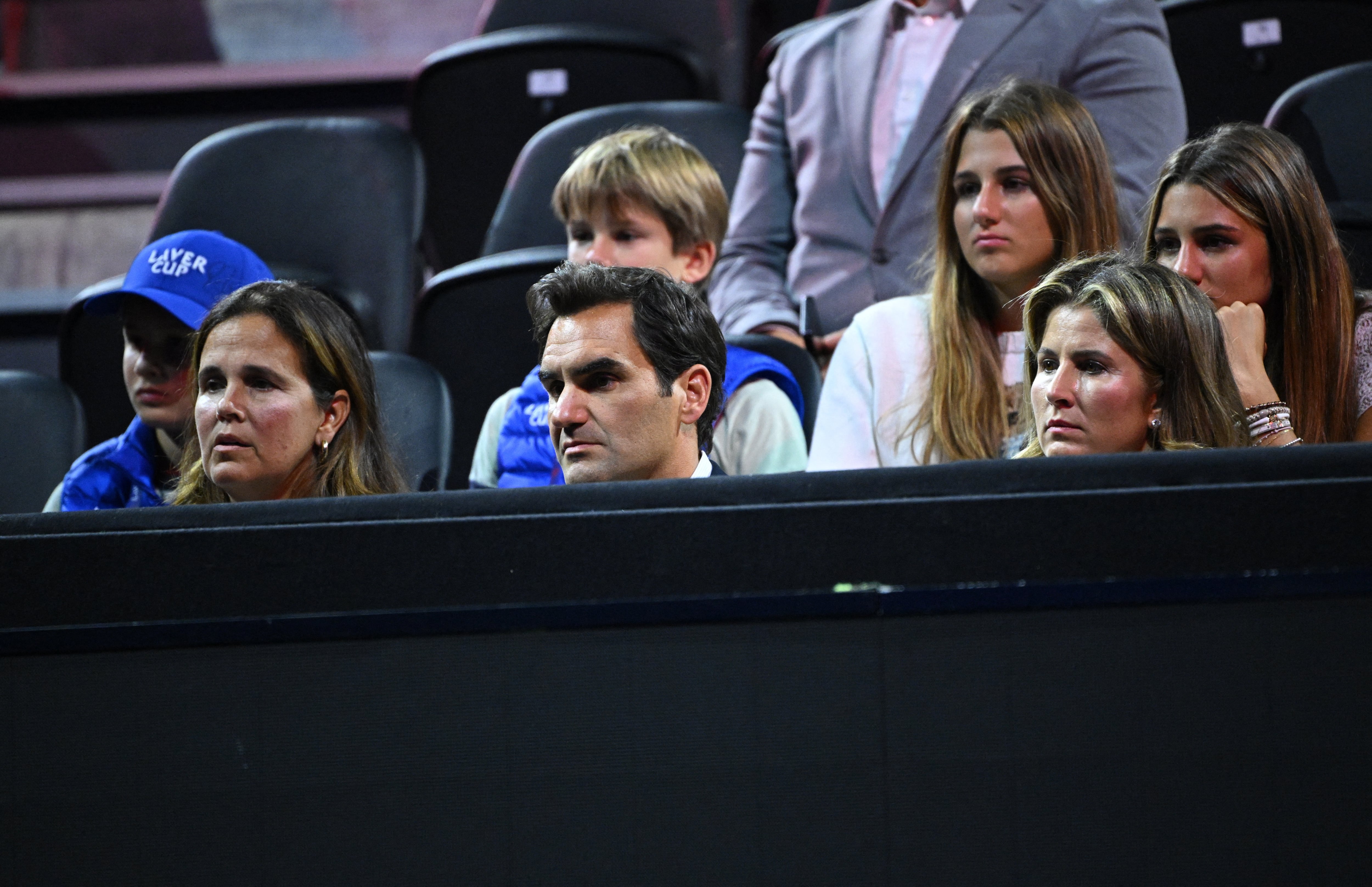 Federer, presente en la Laver Cup.  (REUTERS/Annegret Hilse)