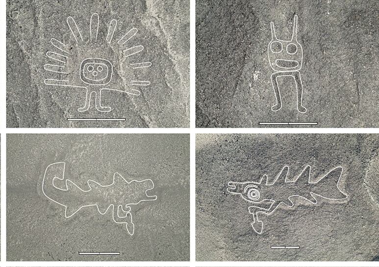 Figuras identificadas en el desierto de Nazca, Perú