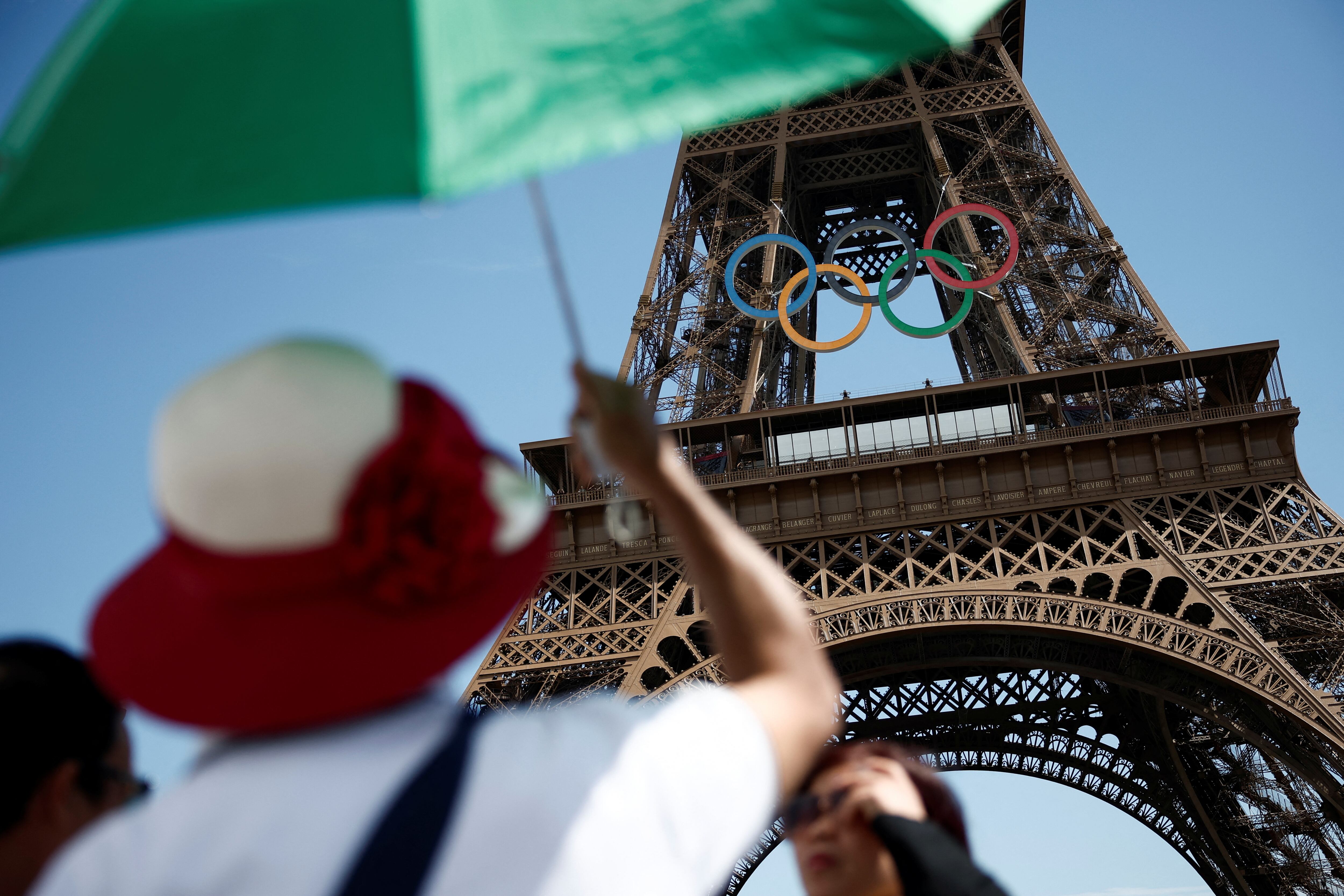 Una de las preocupaciones alrededor de París 2024 son las fuertes temperaturas de verano. REUTERS/Benoit Tessier