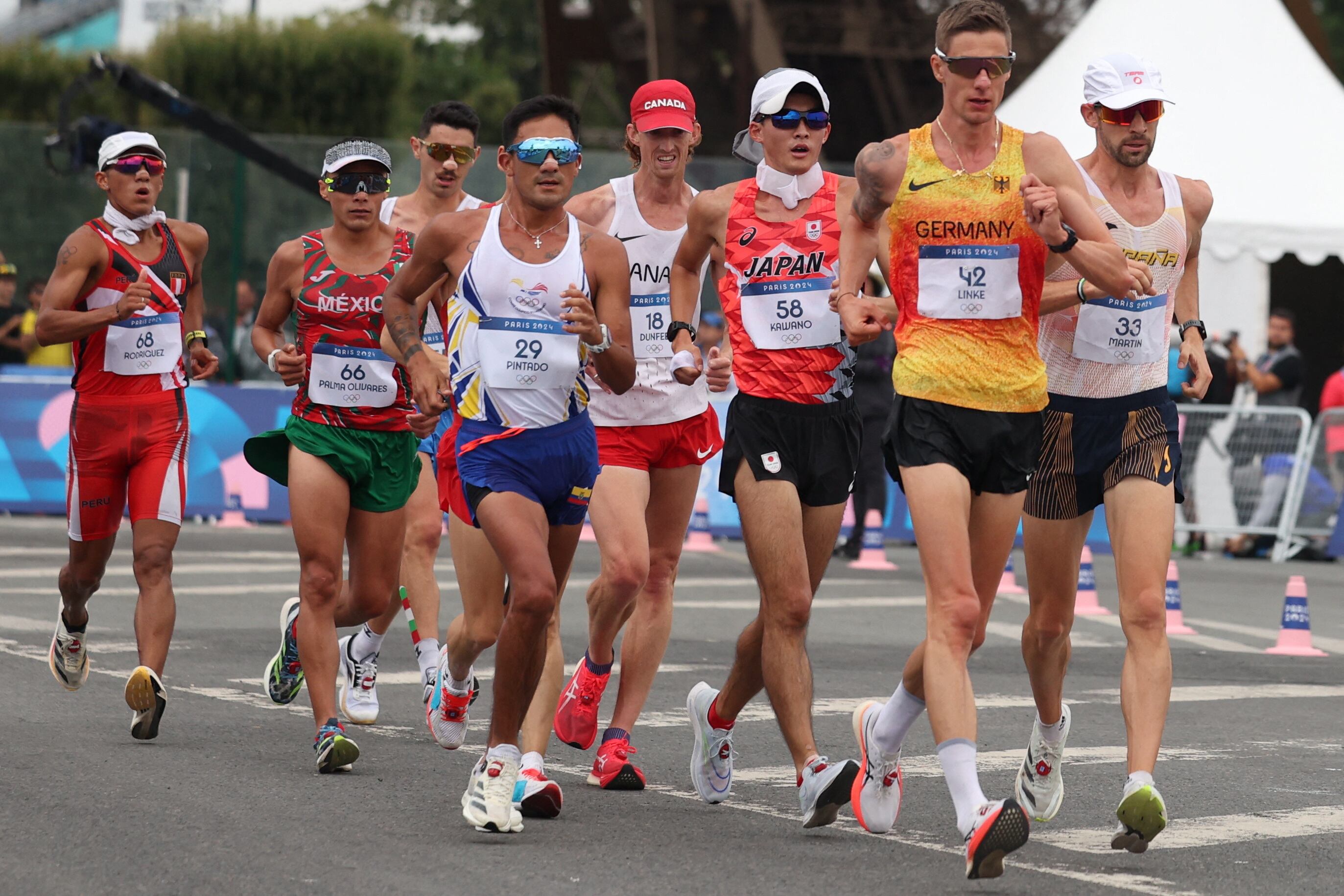 César Rodríguez durante una de sus pruebas en París 2024 - Créditos: REUTERS/Isabel Infantes