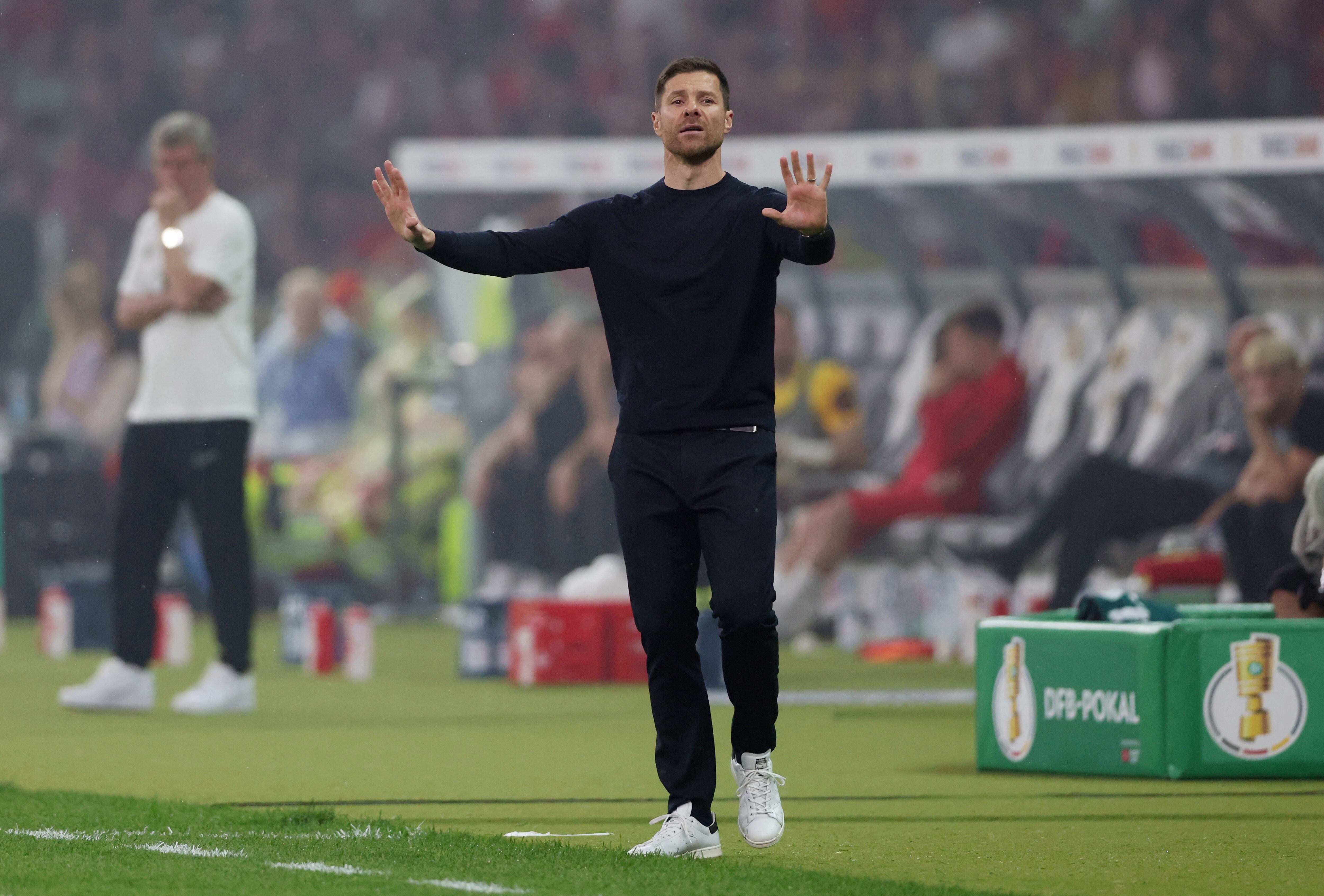 Xabi Alonso, entrenador del Bayer Leverkusen(Thilo Schmuelgen, REUTERS) 