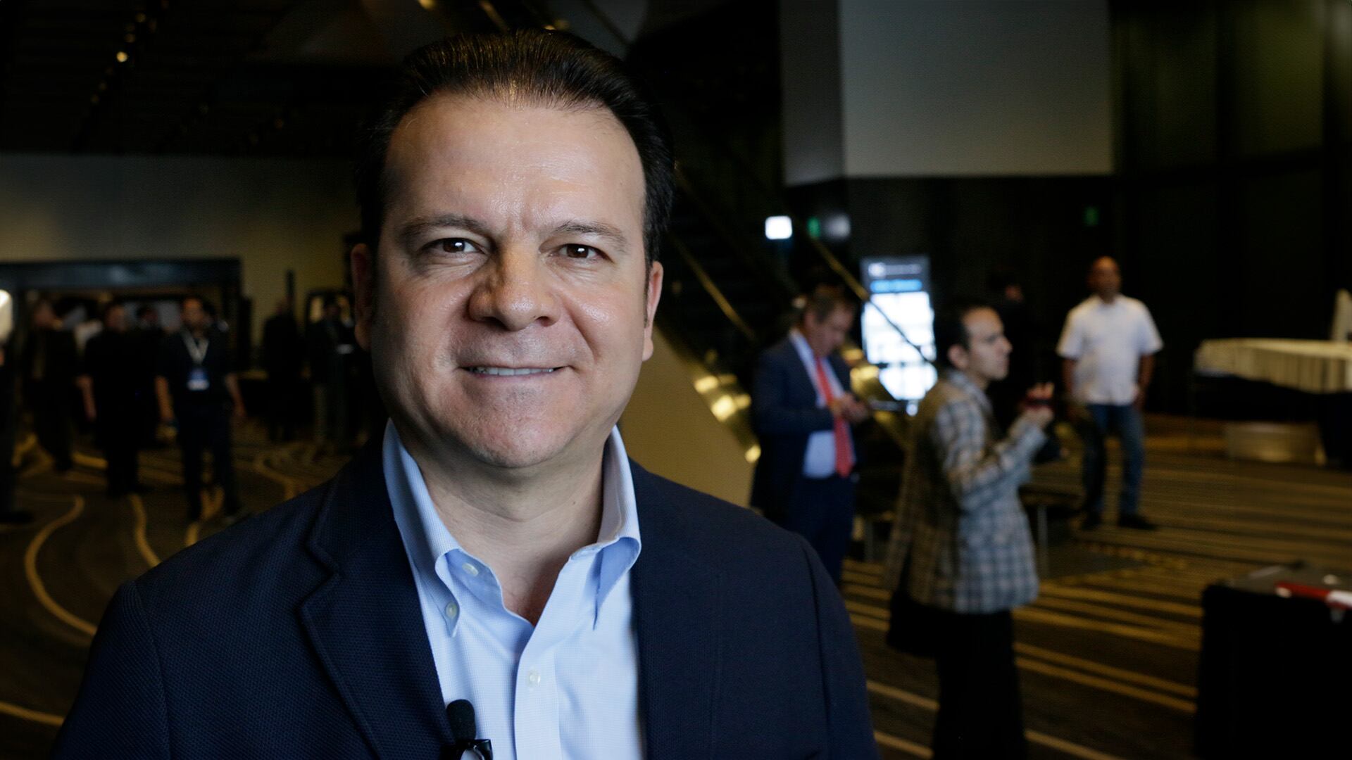 Esteban Villegas, gobernador de Durango, en el North Capital Forum 2023