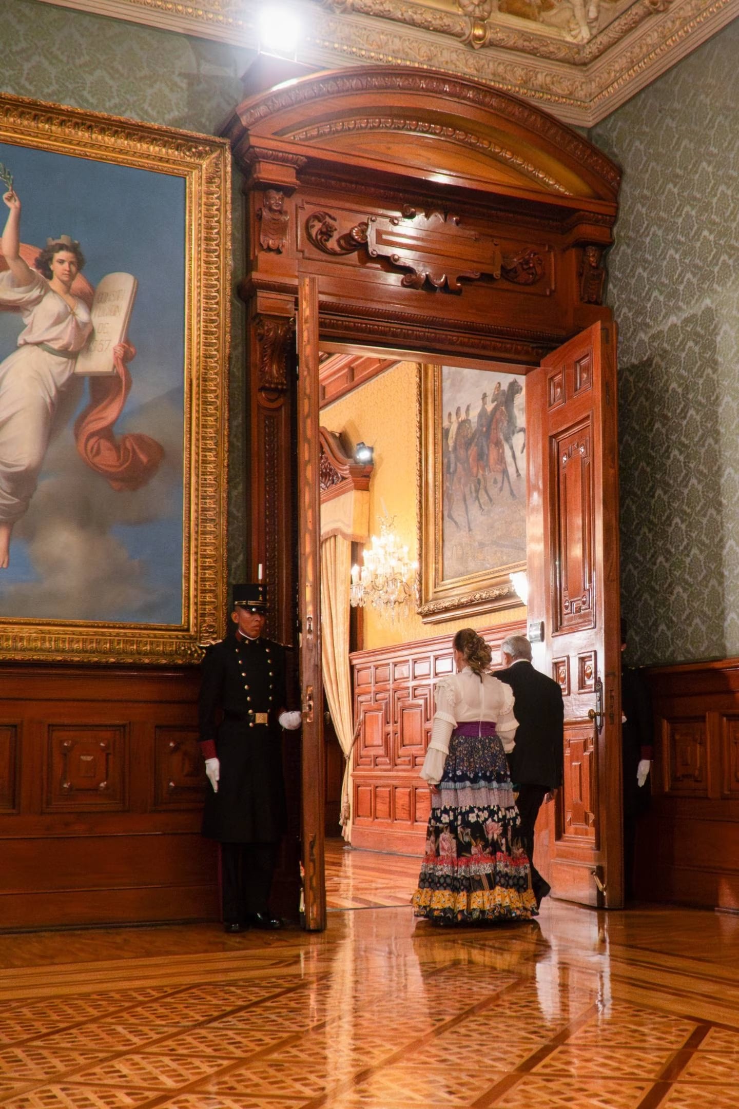 Beatriz Gutiérrez Muller vestido