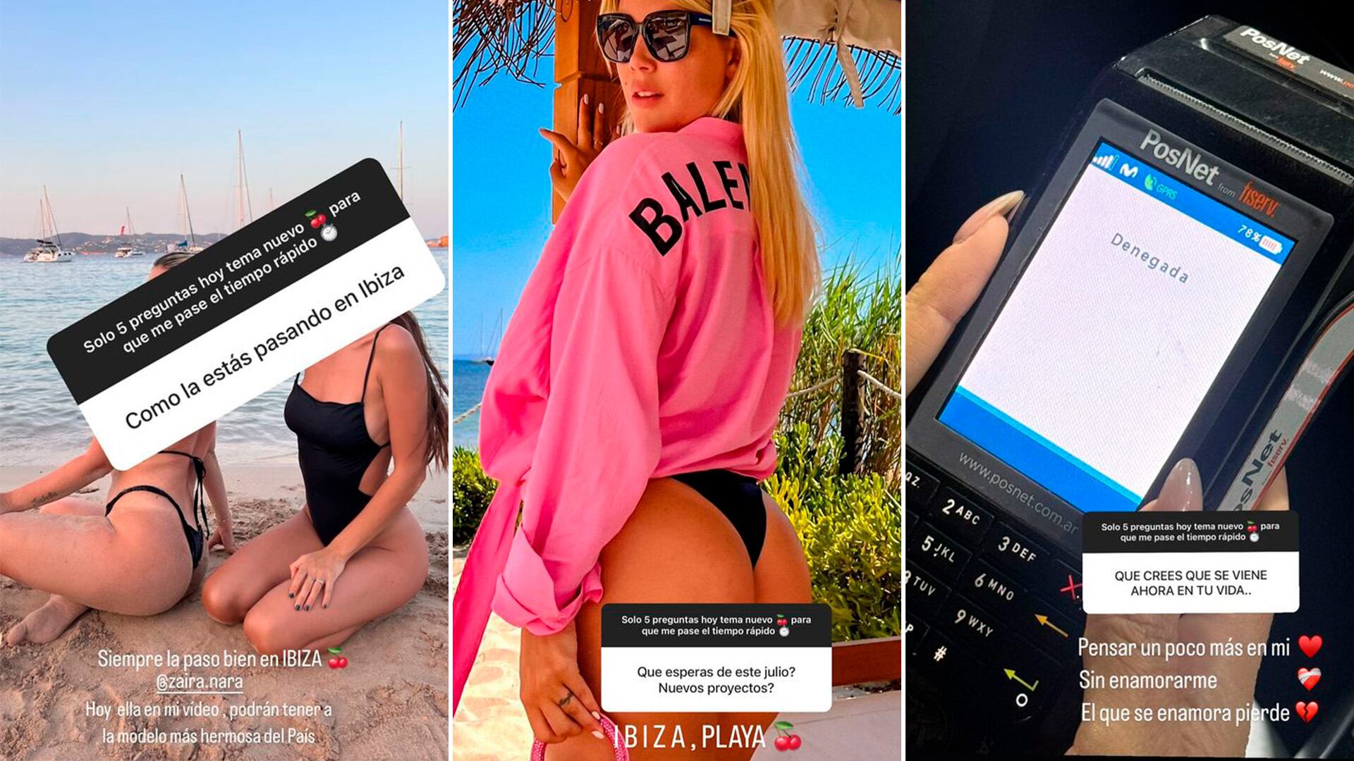 Wanda Nara estrenó su tema Ibiza