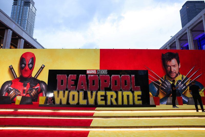 "Deadpool & Wolverine" rompió récords de taquilla en EE.UU., recaudando $211 millones en su primer fin de semana (REUTERS/Caitlin Ochs)