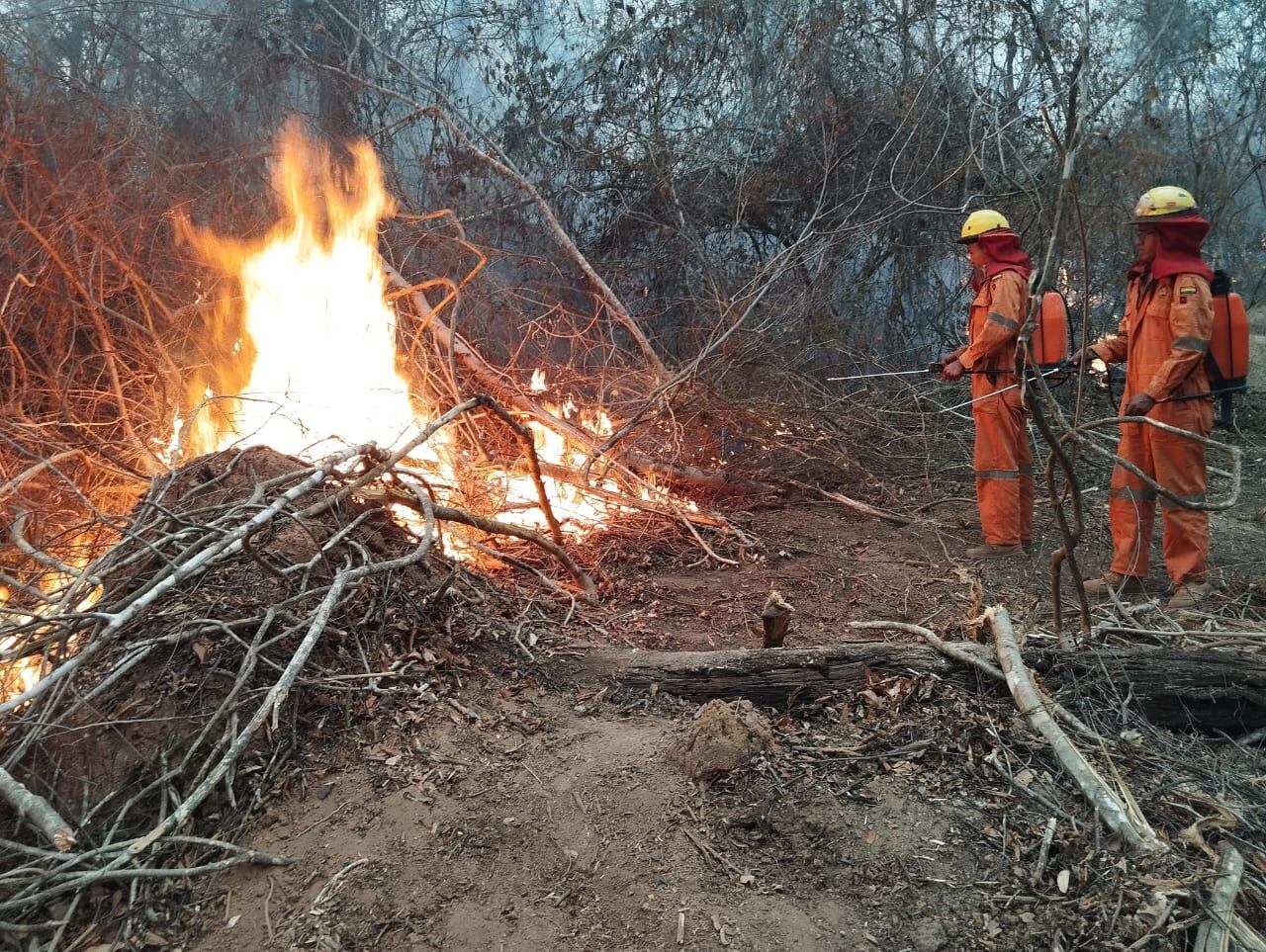 Incendios en Bolivia