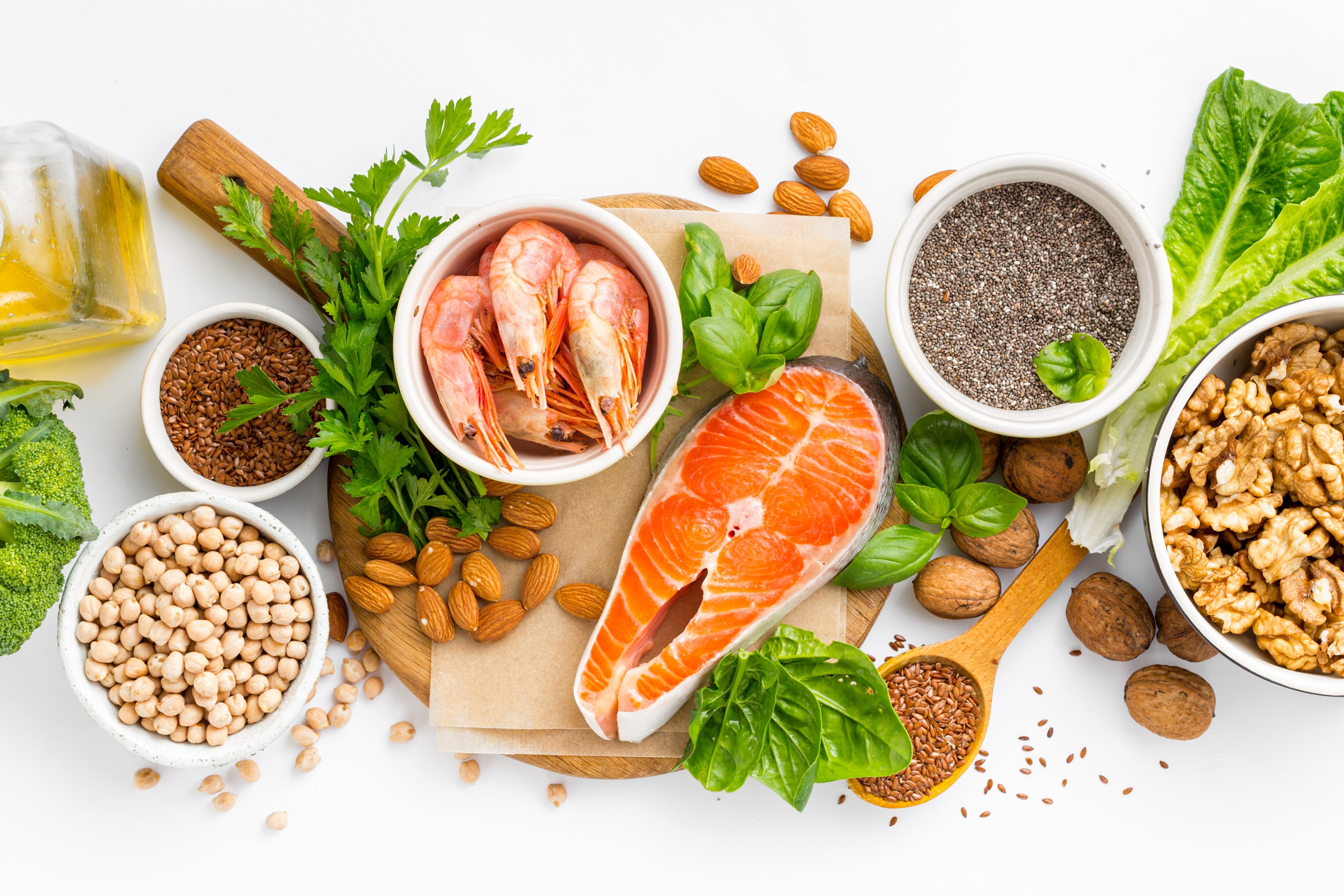 Alimentos ricos en ácidos grasos omega-6 (Shutterstock)