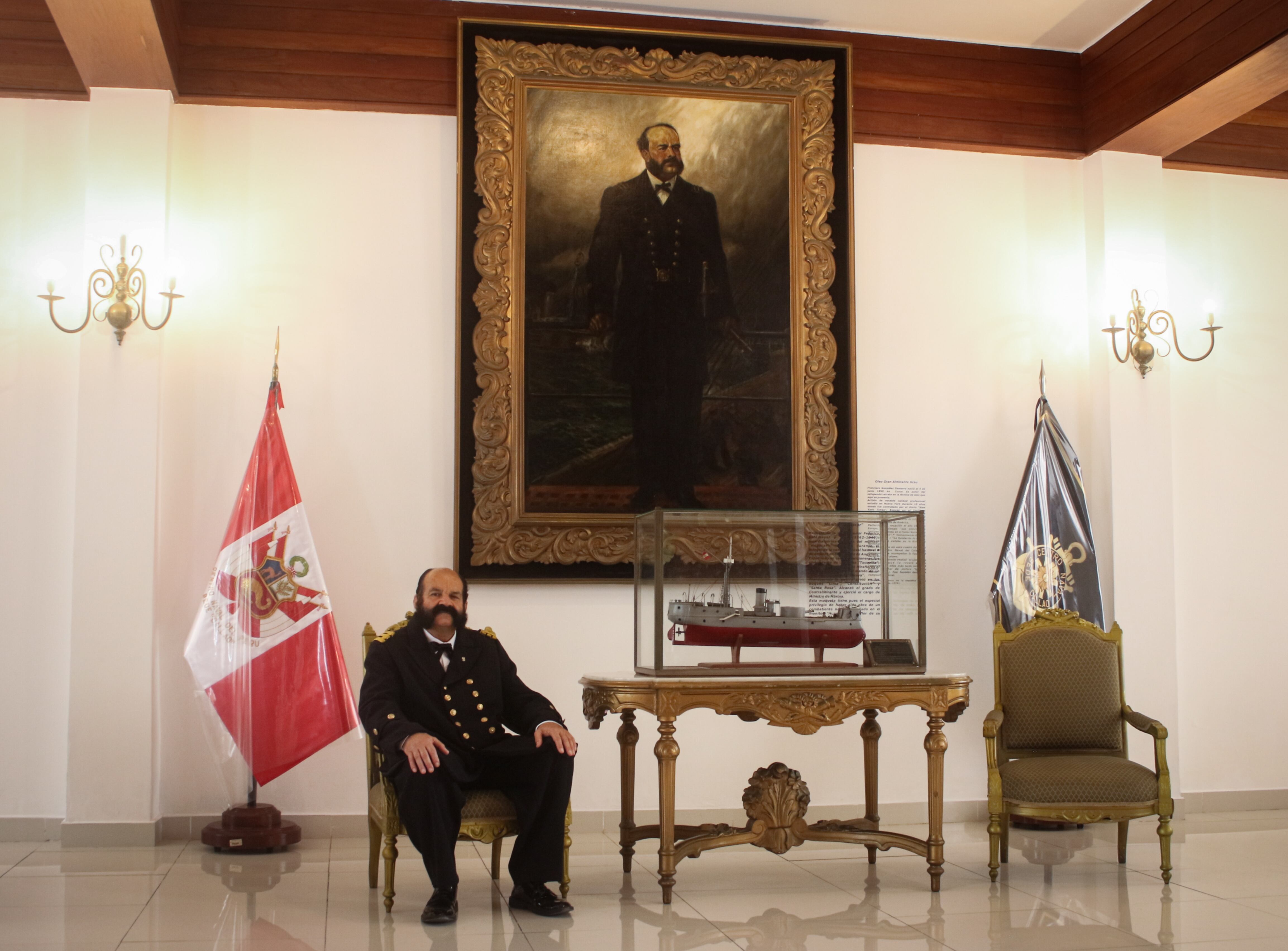 Germán Seminario, sobrino bisnieto de Miguel Grau