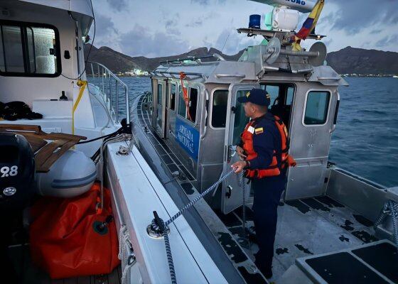 Rescate estadounidenses San Andrés-Armada Nacional-Colombia